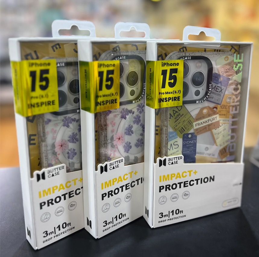 BUTTERCASE Inspire Series STICKERS case for iP15 Pro / Pro Max