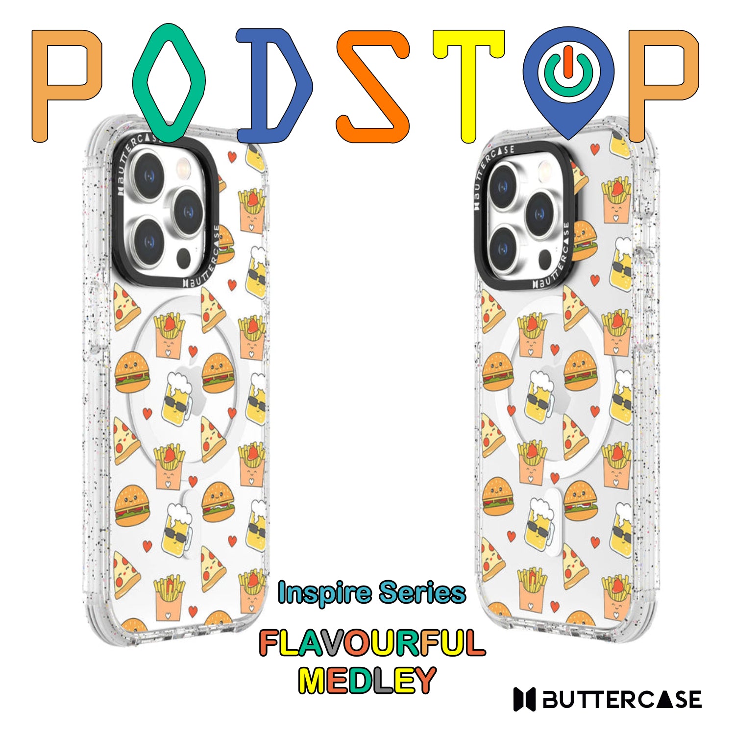 BUTTERCASE INSPIRE Series Flavourful Medley Case for iPhone 15 Pro / 15 Pro Max