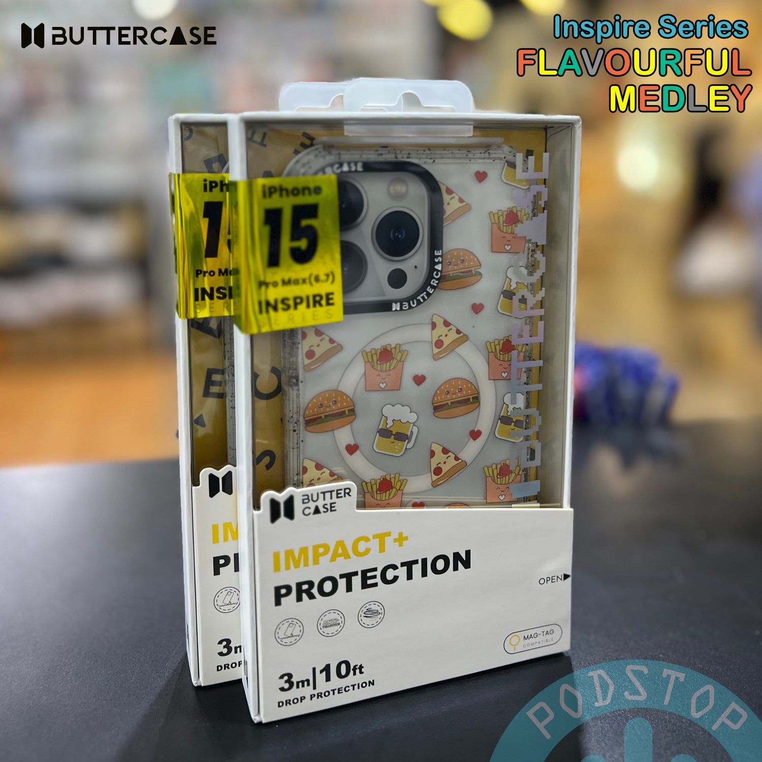 BUTTERCASE INSPIRE Series Flavourful Medley Case for iPhone 15 Pro / 15 Pro Max