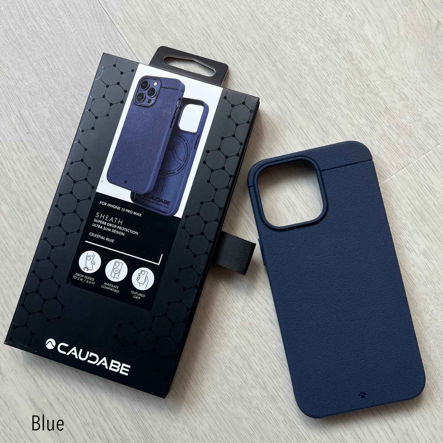 CAUDABE Shealth Case for iPhone 15 Plus, 15 Pro & 15 Pro Max