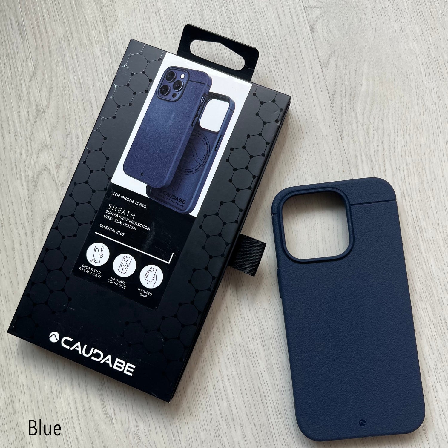 CAUDABE Shealth Case for iPhone 15 Plus, 15 Pro & 15 Pro Max