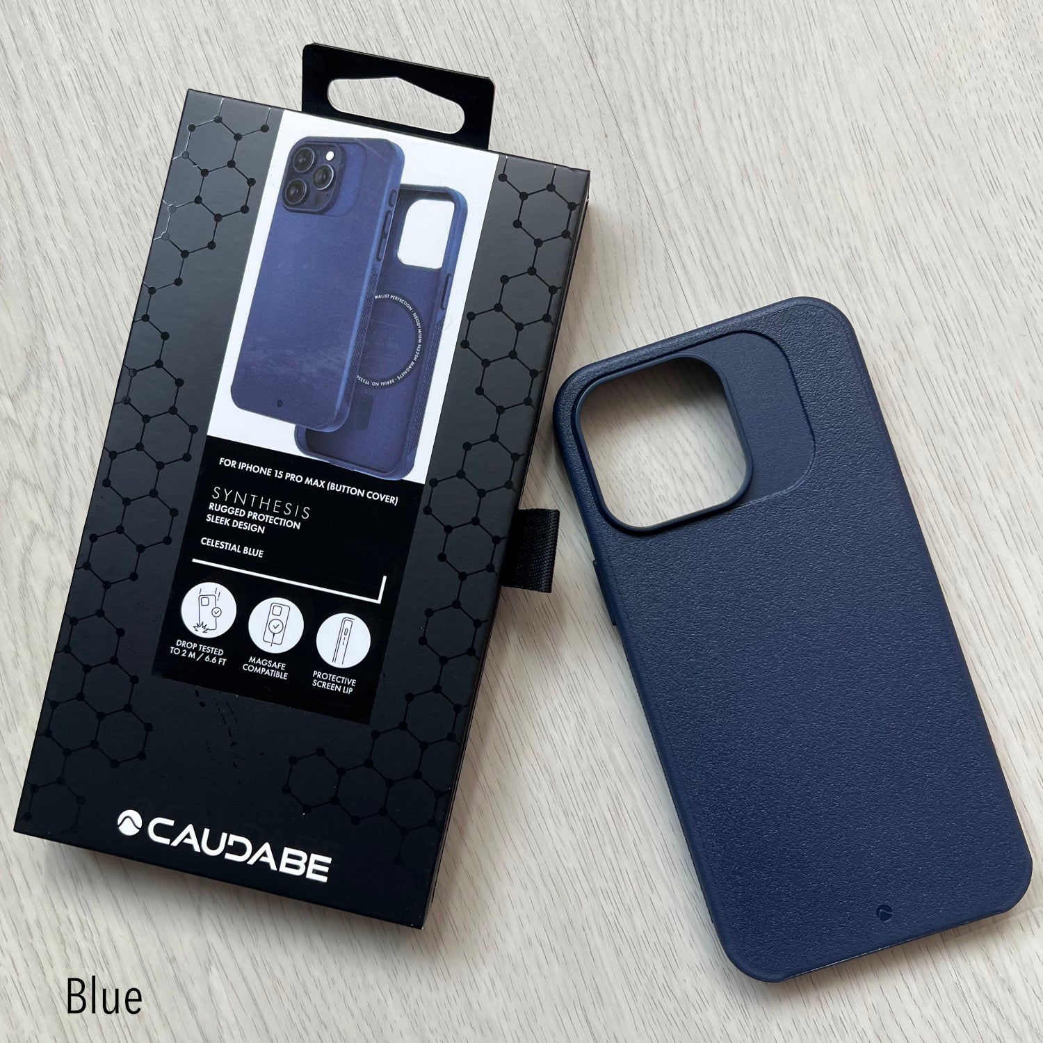 CAUDABE Synthesis Rugged Case for iPhone 15 Pro & 15 Pro Max
