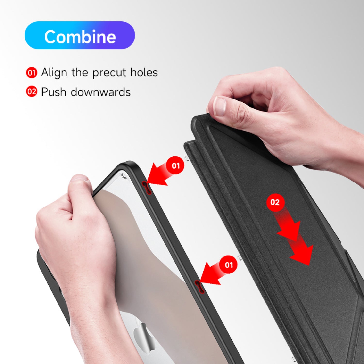 MAGI Case with Detachable Cover for iPad Pro 11" / Air 4 / Air 5 / Mini 6 (4 Colours)