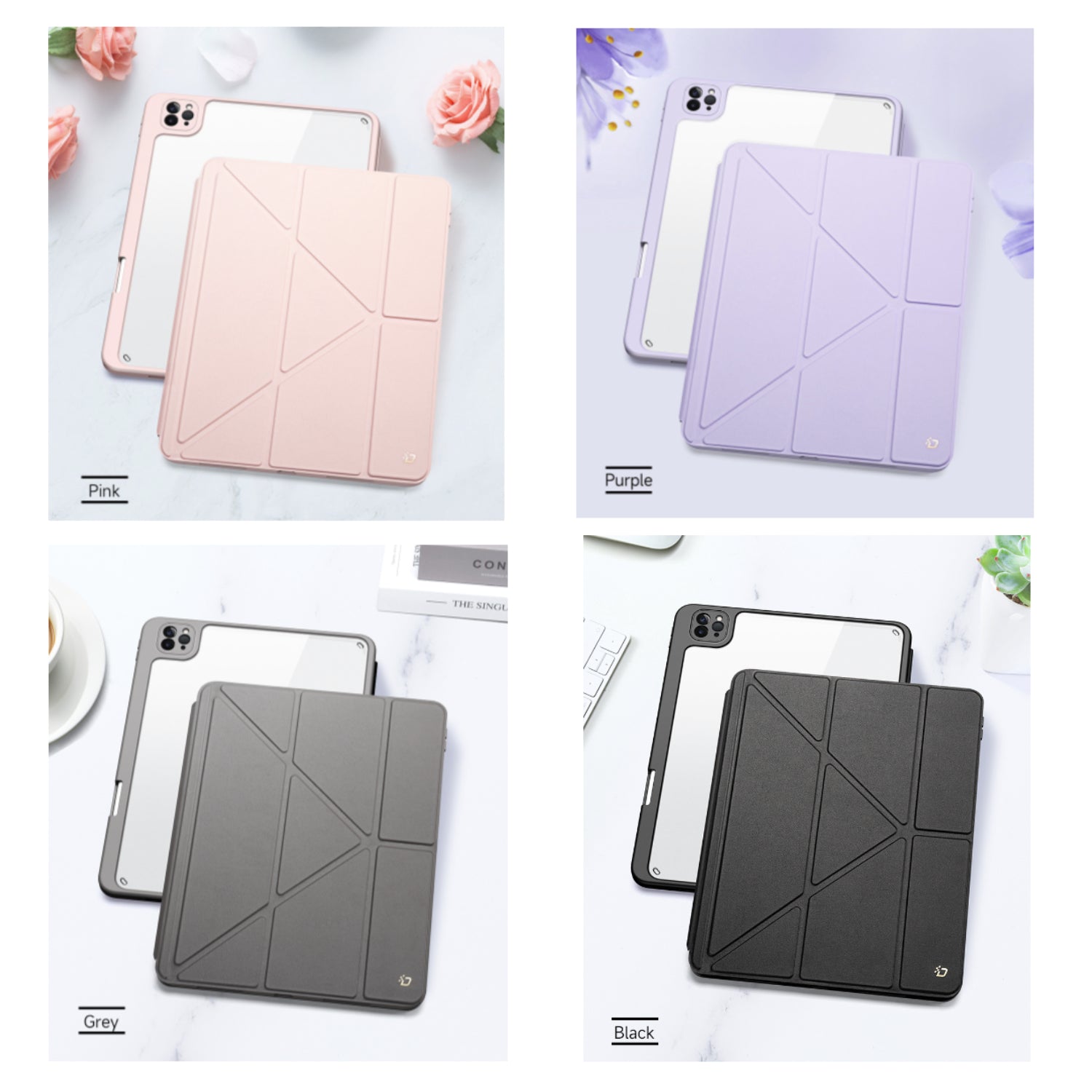 MAGI Case with Detachable Cover for iPad Pro 11" / Air 4 / Air 5 / Mini 6 (4 Colours)