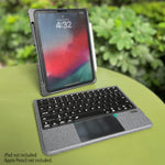 Detachable Backlit Bluetooth Keyboard with TouchPad for iPad Gen 10 (10.9")