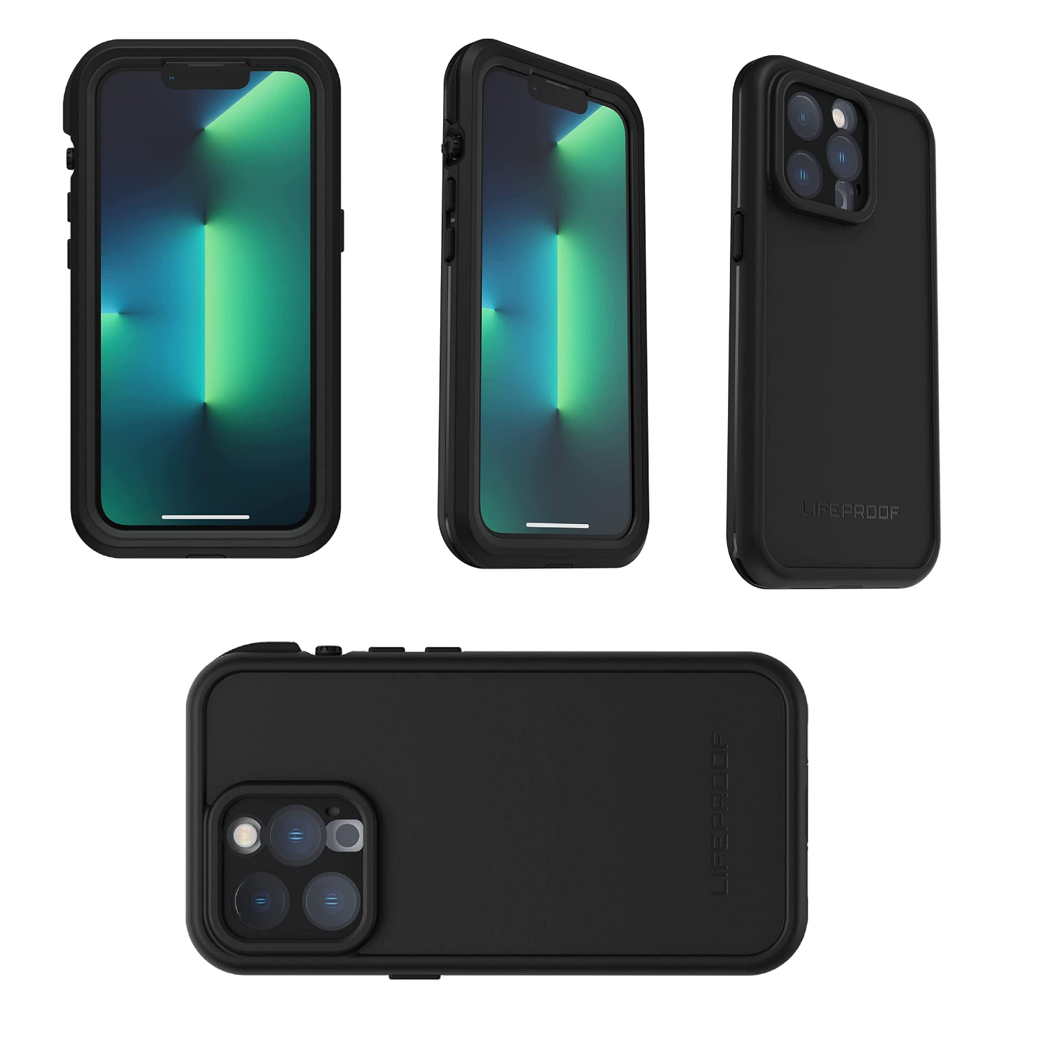 LIFEPROOF FRĒ Waterproof Case for iPhone 13 Pro (Blue / Black)