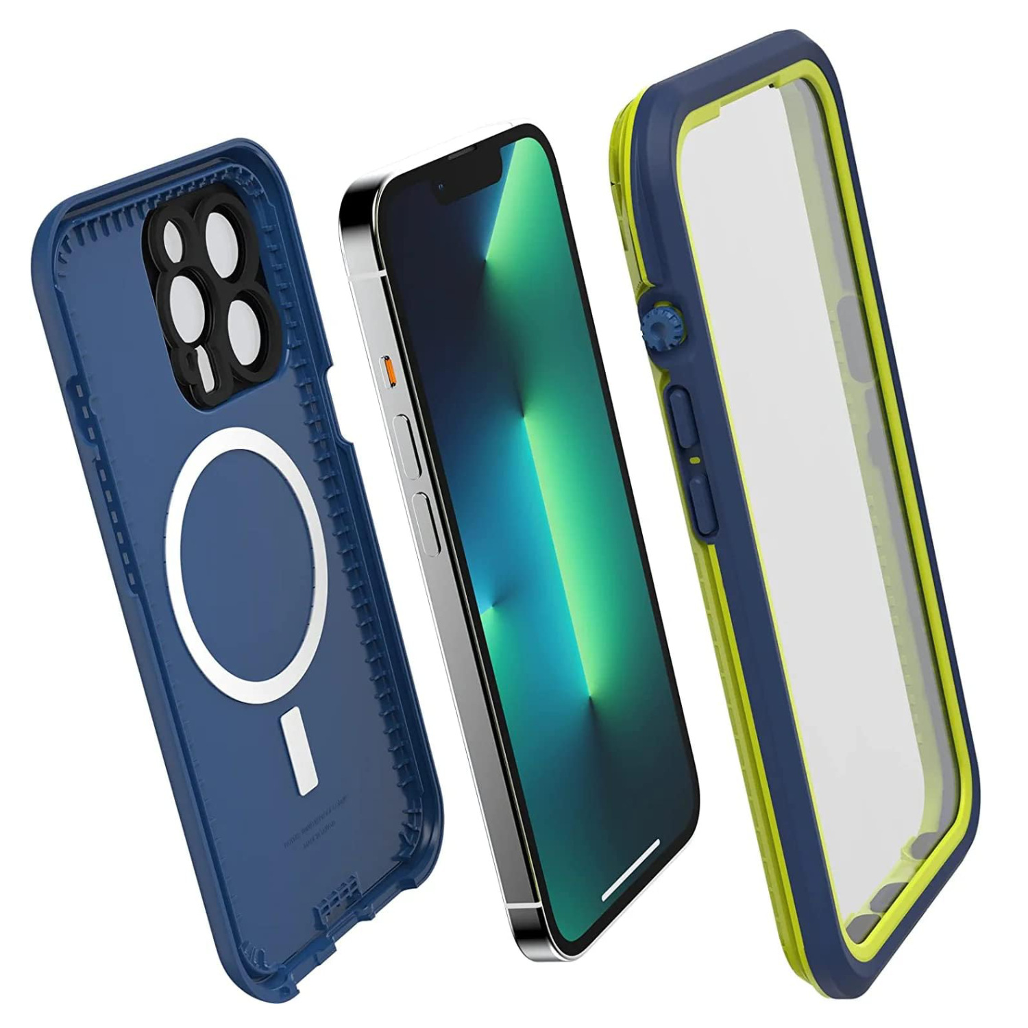 LIFEPROOF FRĒ Waterproof Case for iPhone 13 Pro (Blue / Black)