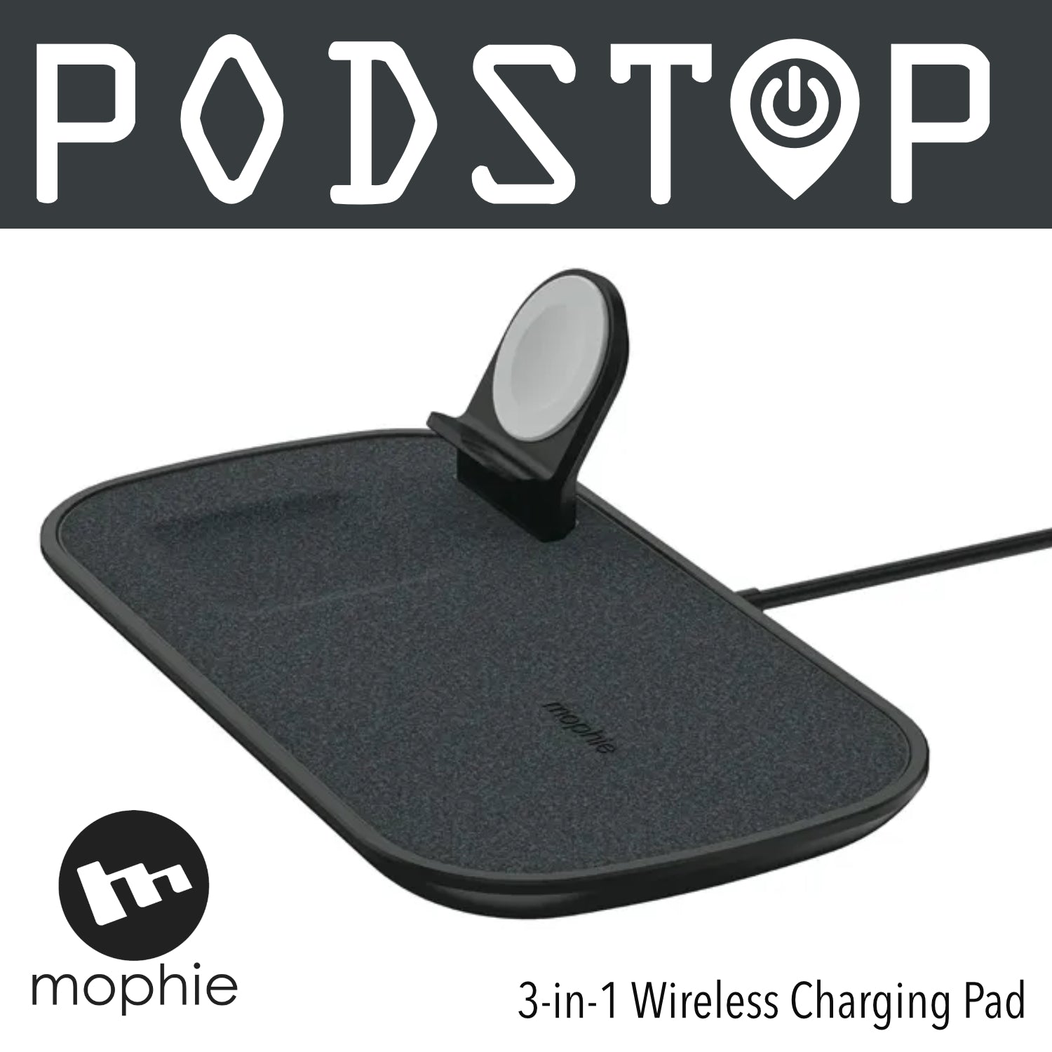 MOPHIE 3-in-1 Wireless Charging Pad