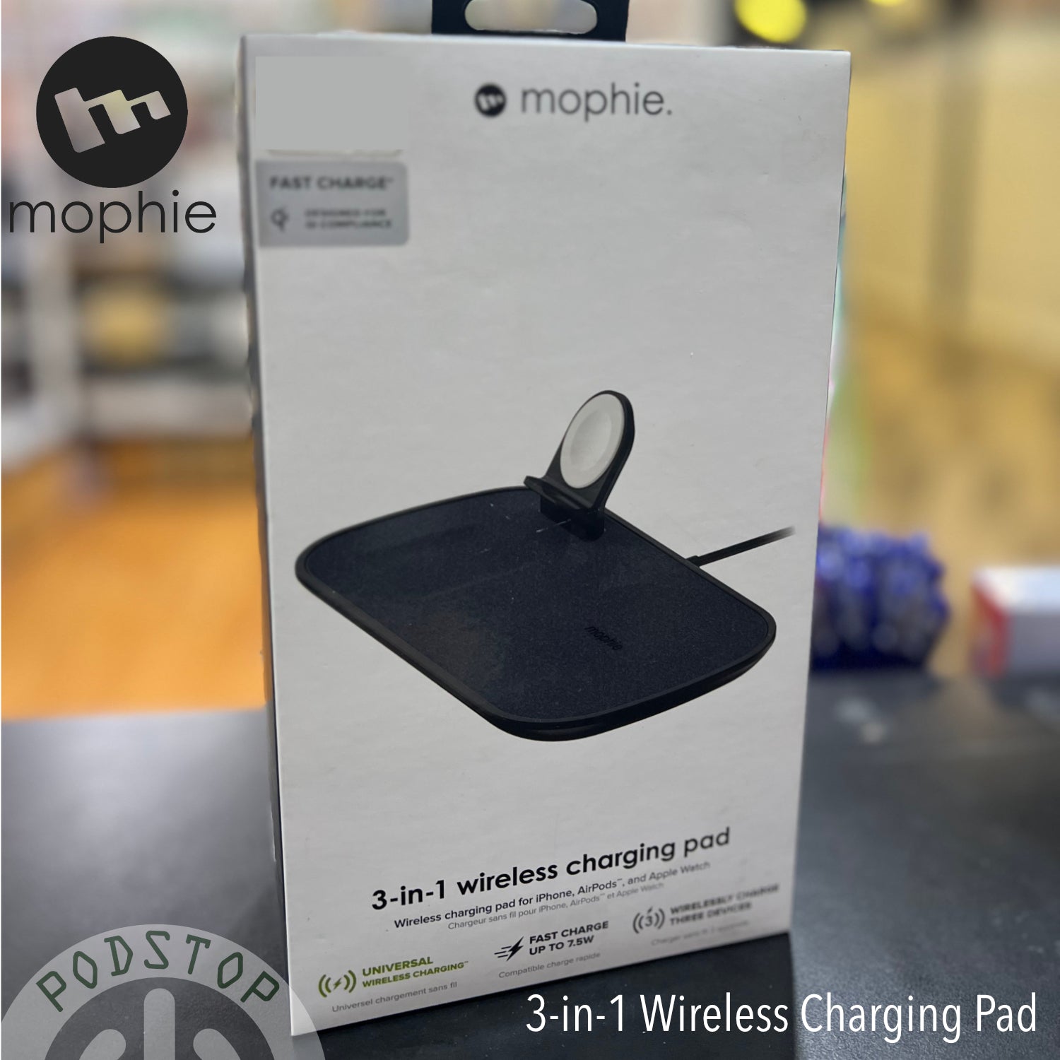 MOPHIE 3-in-1 Wireless Charging Pad
