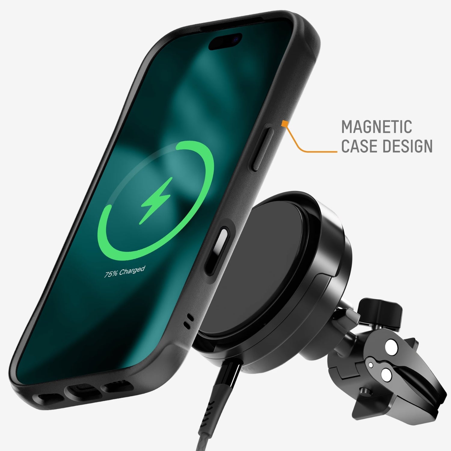 MOUS Clarity Case with Black MagSafe for iPhone 17 Pro & 17 Pro Max