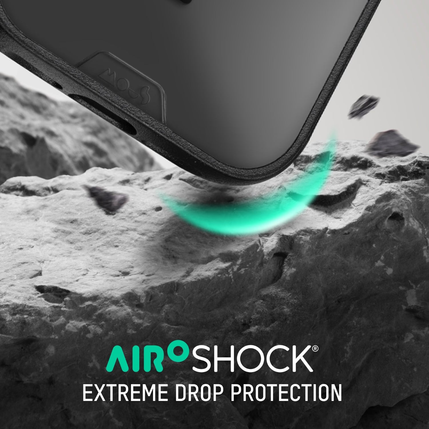 MOUS Clarity Case with Black MagSafe for iPhone 17 Pro & 17 Pro Max