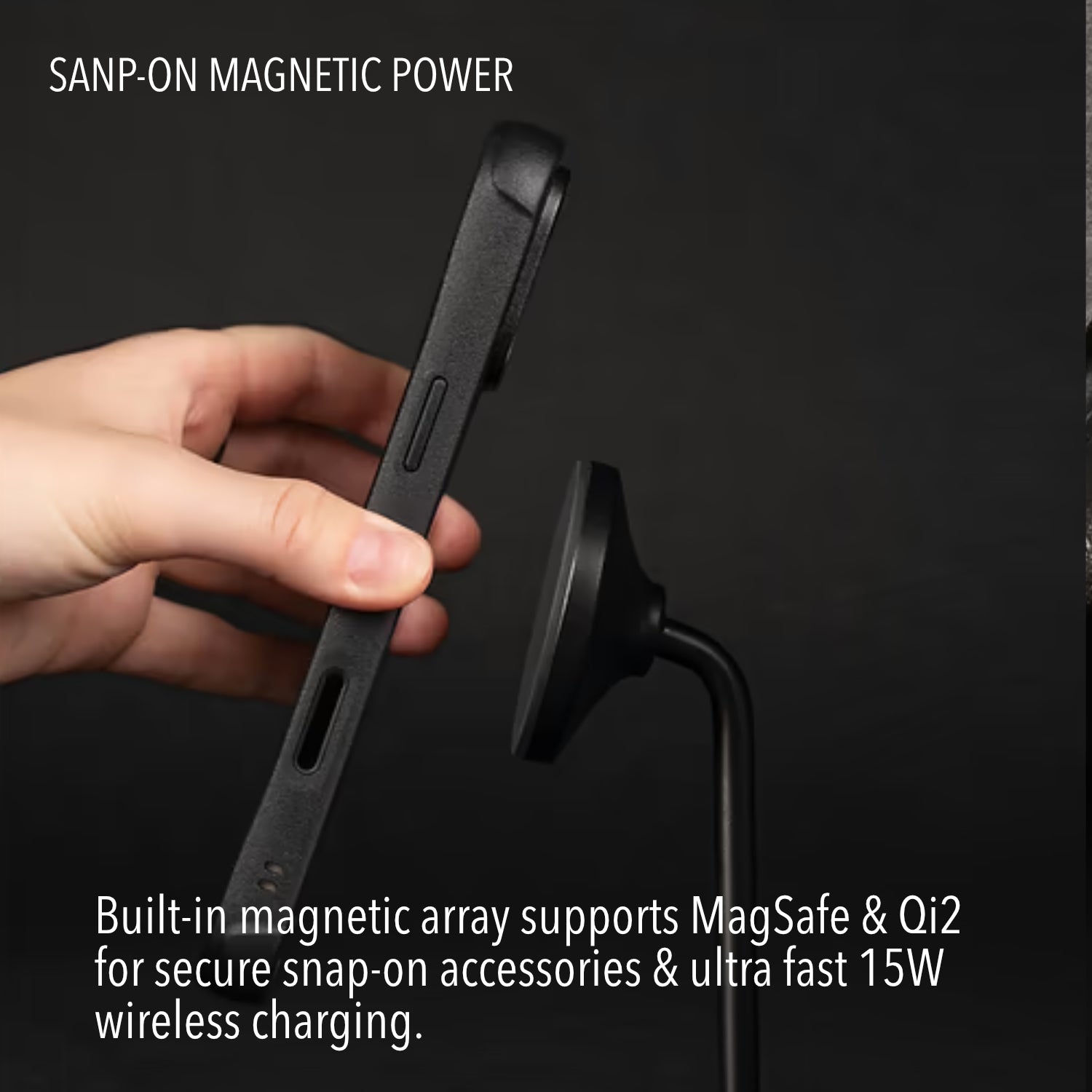 MOUS Clarity Case with Black MagSafe for iPhone 17 Pro & 17 Pro Max