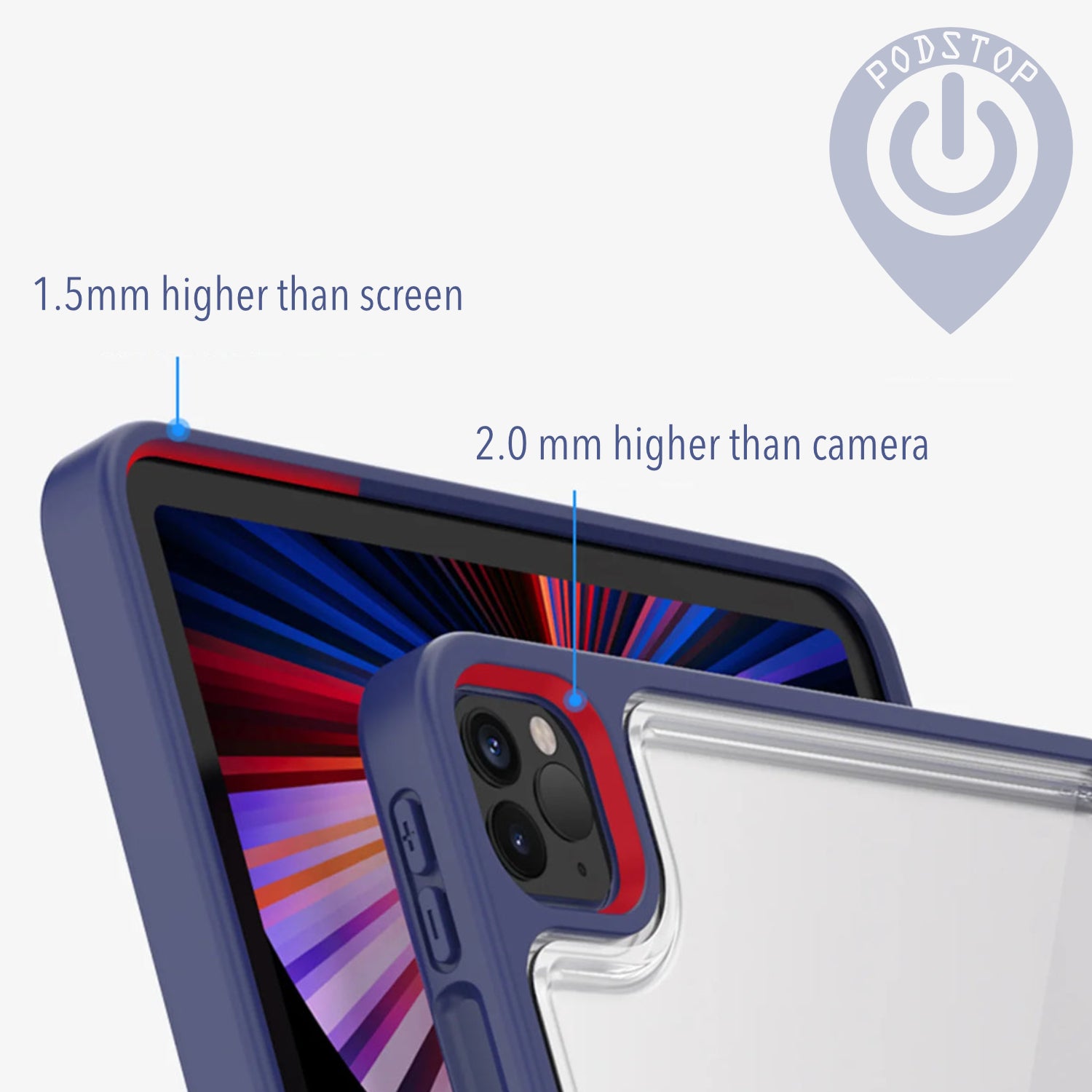 MUTURAL iPad Pro 11" Gen 2/3/4 (2020/2021/2022) 4 Colours