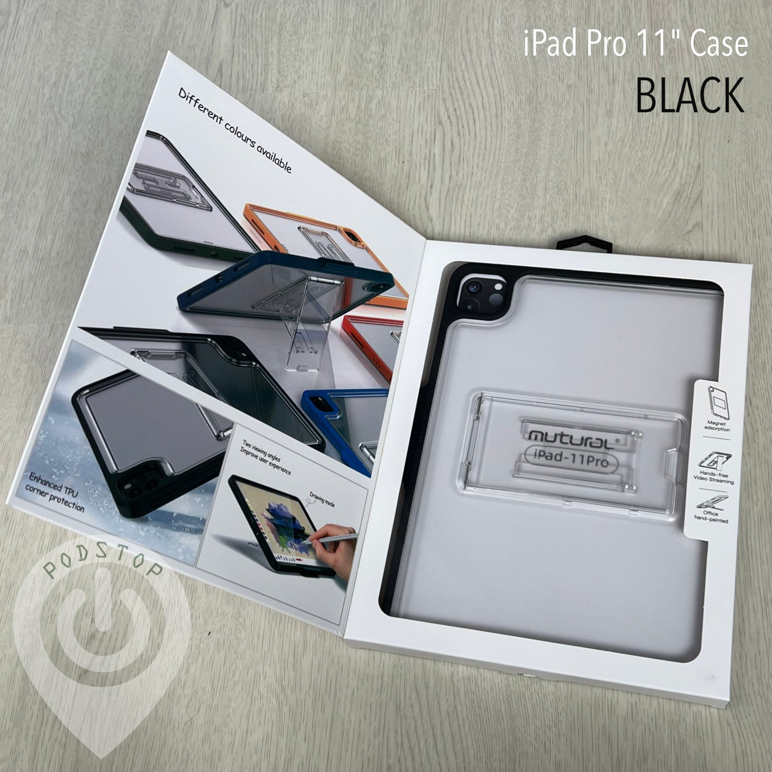 MUTURAL iPad Pro 11" Gen 2/3/4 (2020/2021/2022) 4 Colours