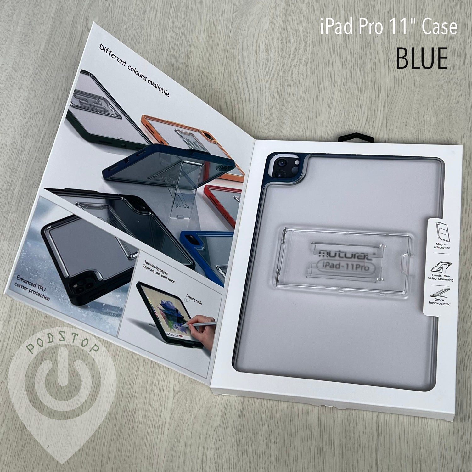 MUTURAL iPad Pro 11" Gen 2/3/4 (2020/2021/2022) 4 Colours