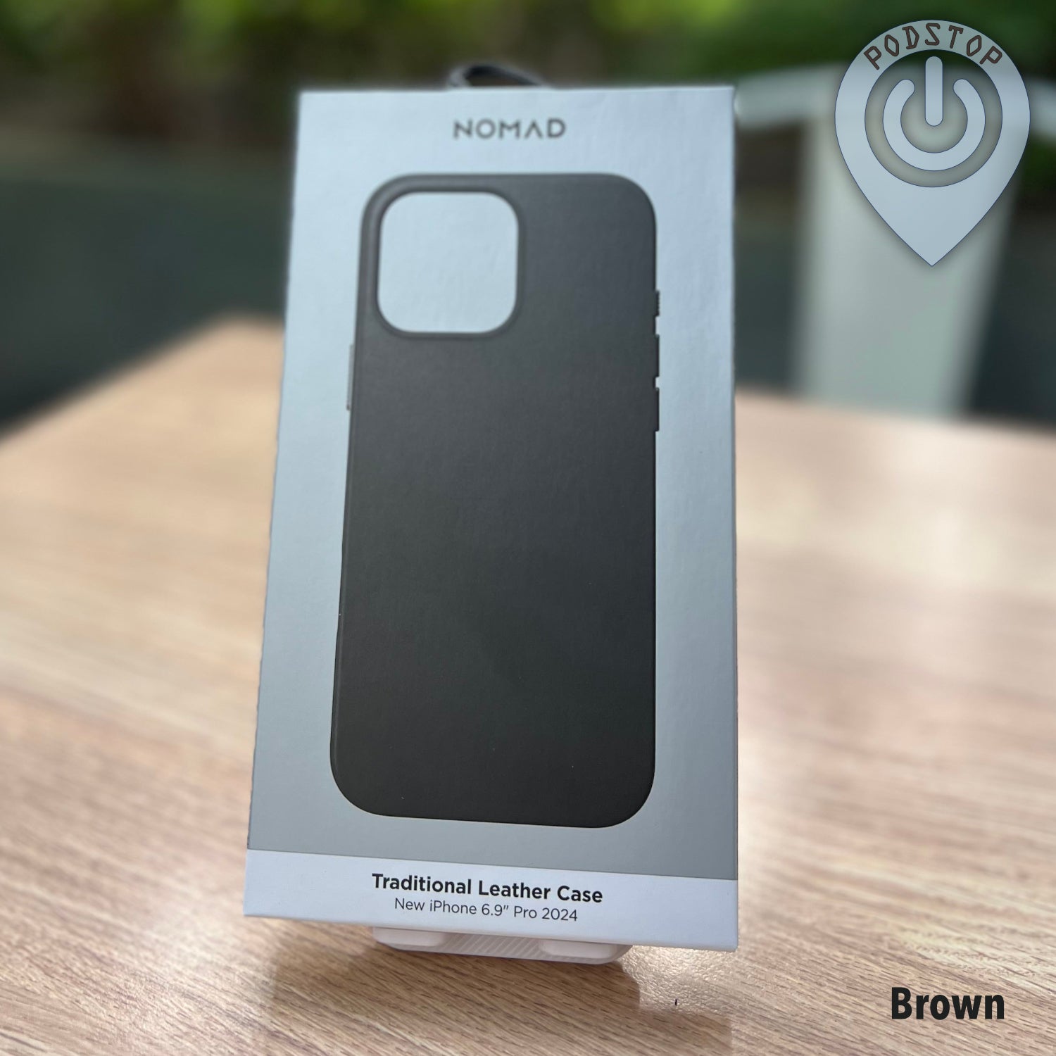 NOMAD Traditional Leather Case for iPhone 16 Pro Max (3 Colours)