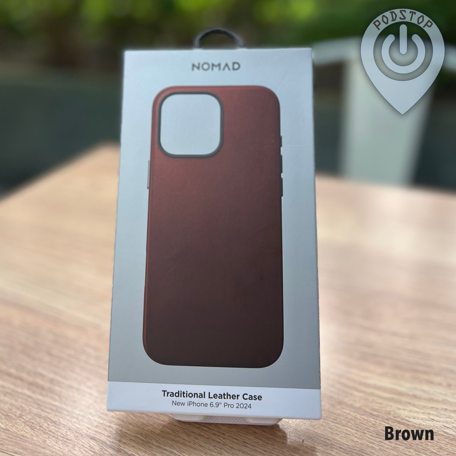 NOMAD Traditional Leather Case for iPhone 16 Pro Max (3 Colours)