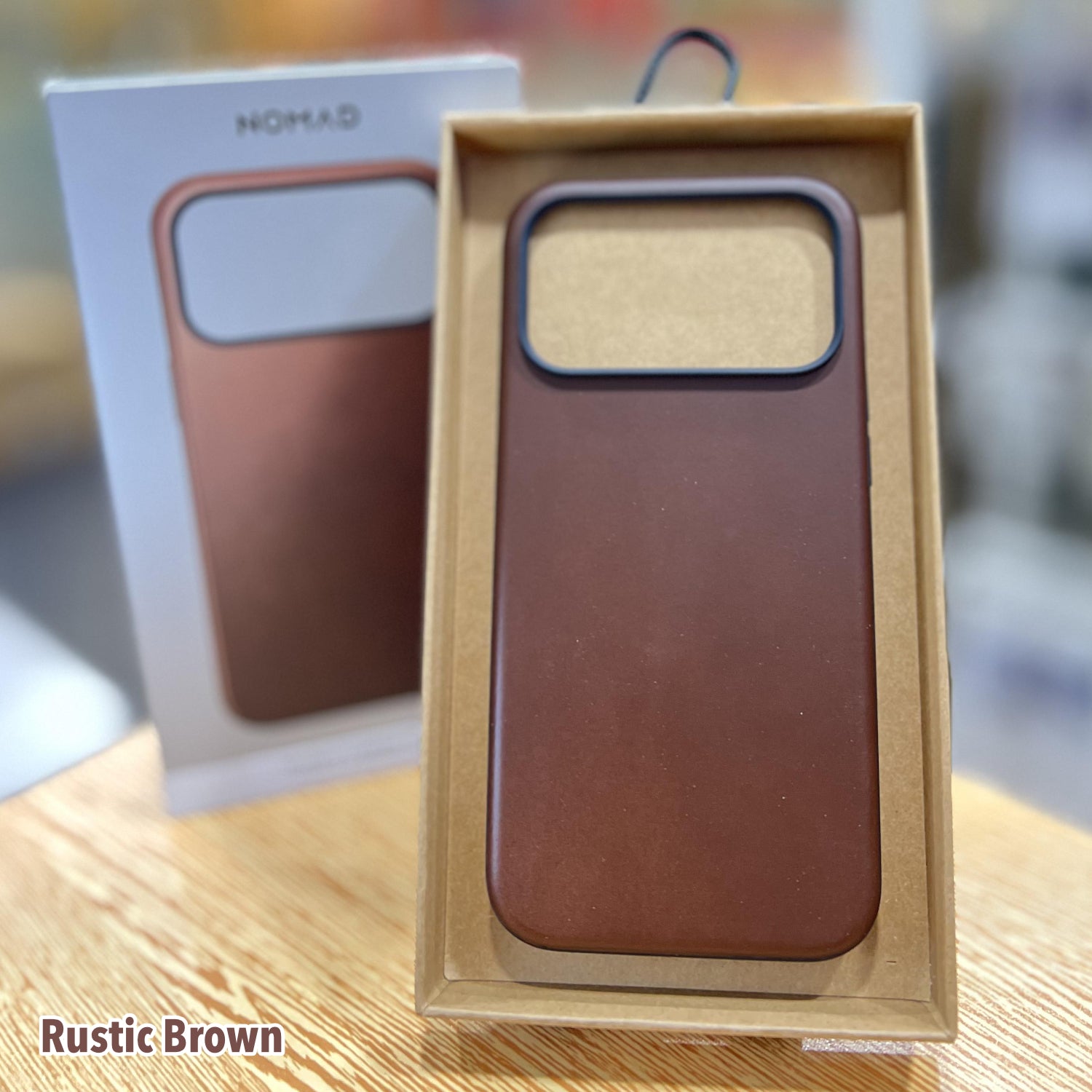 NOMAD Modern Leather Case for iPhone 17 Pro & 17 Pro Max