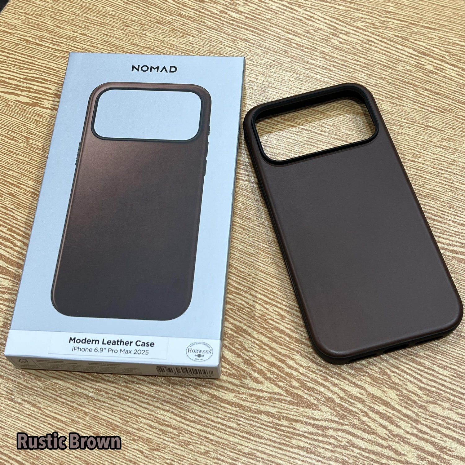 NOMAD Modern Leather Case for iPhone 17 Pro & 17 Pro Max