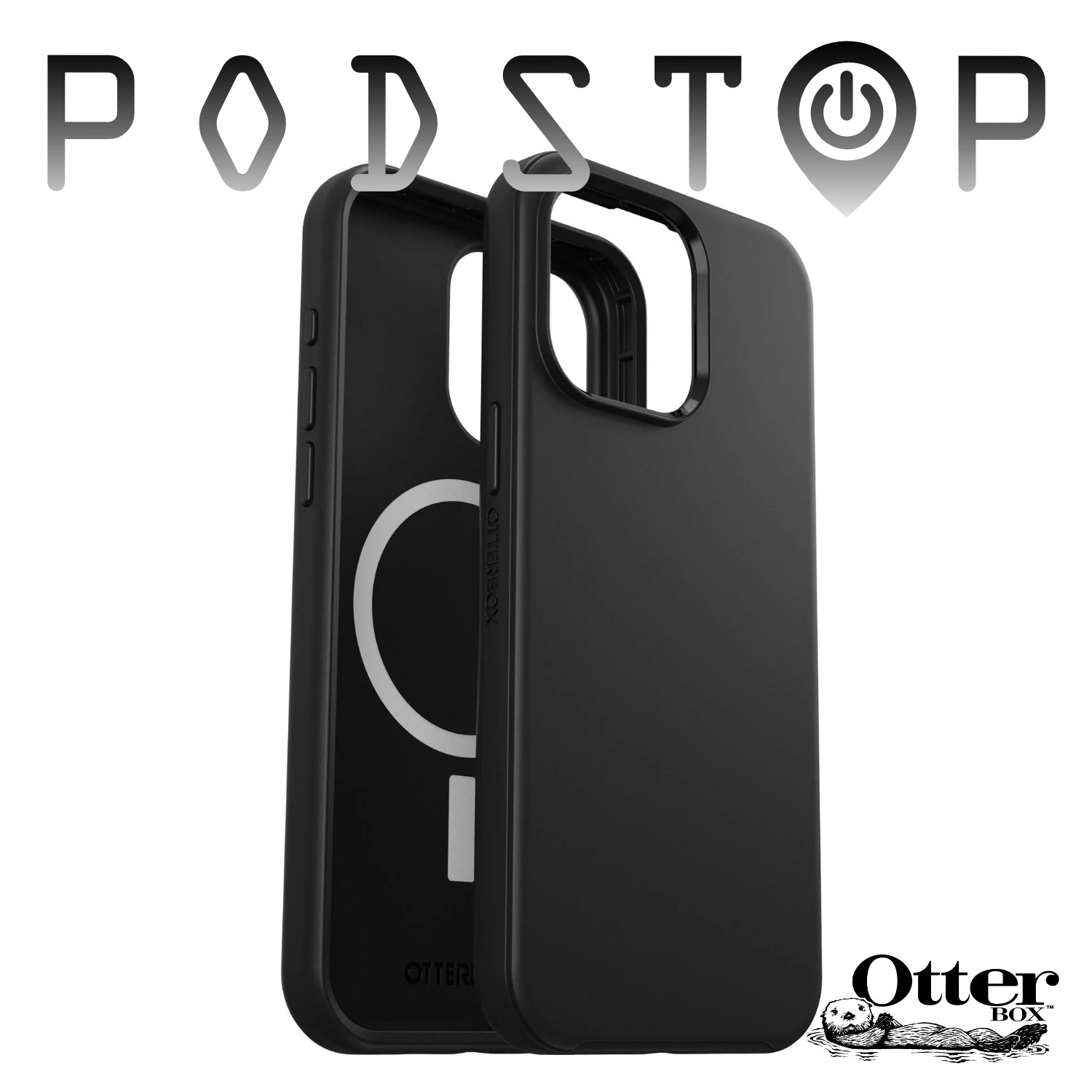 OTTERBOX Symmetry for MagSafe Case for iPhone 15 Pro / 15 Pro Max (2 Colours)