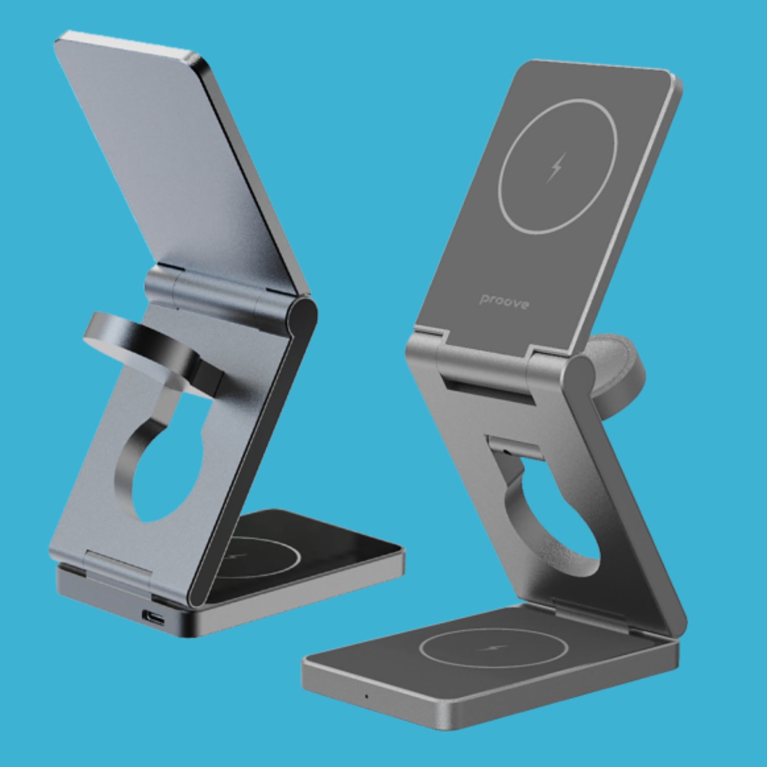 PROOVE 3-in-1 15W Wireless Foldable Charger