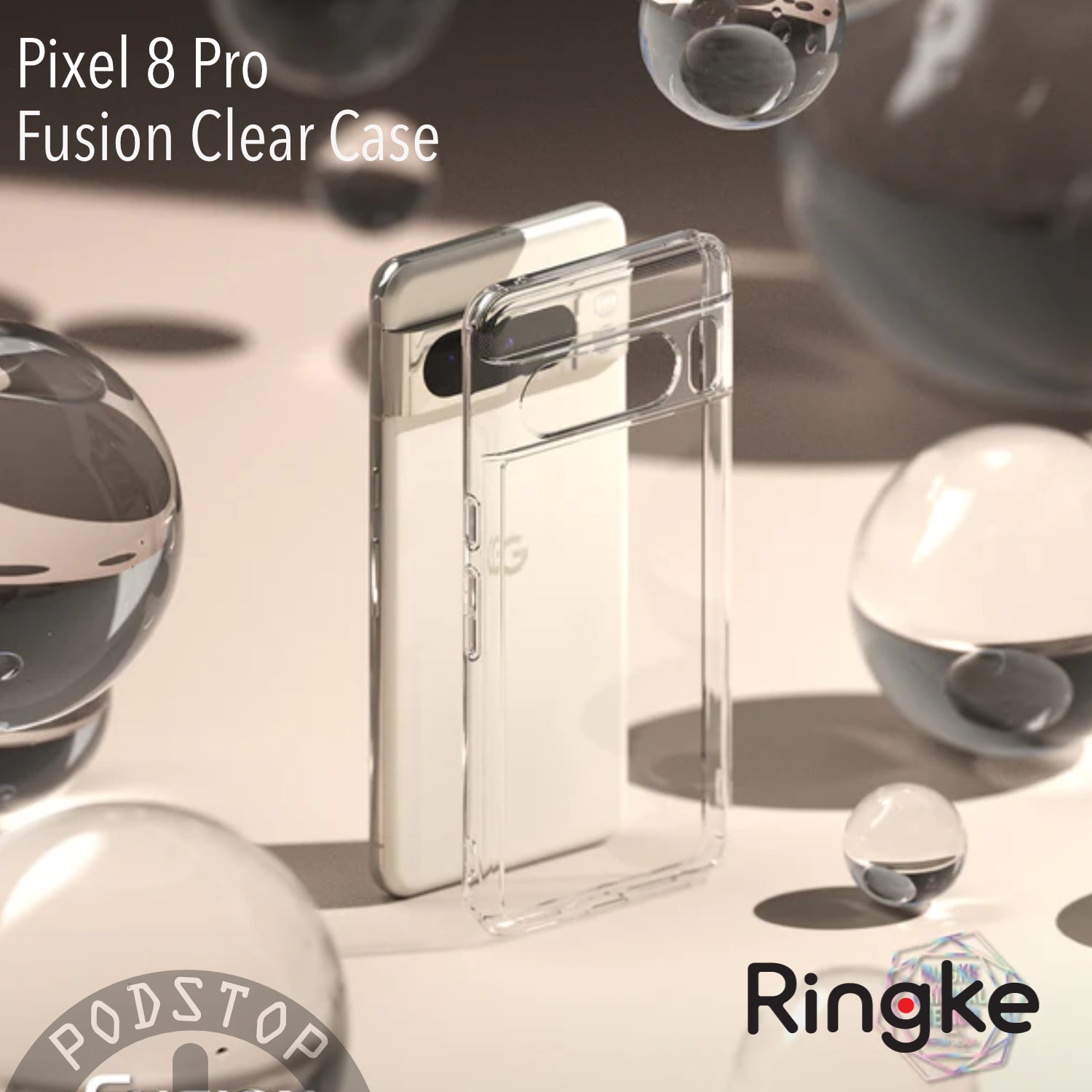 RINGKE Fusion Clear Case for Google Pixel 8 / 8 Pro