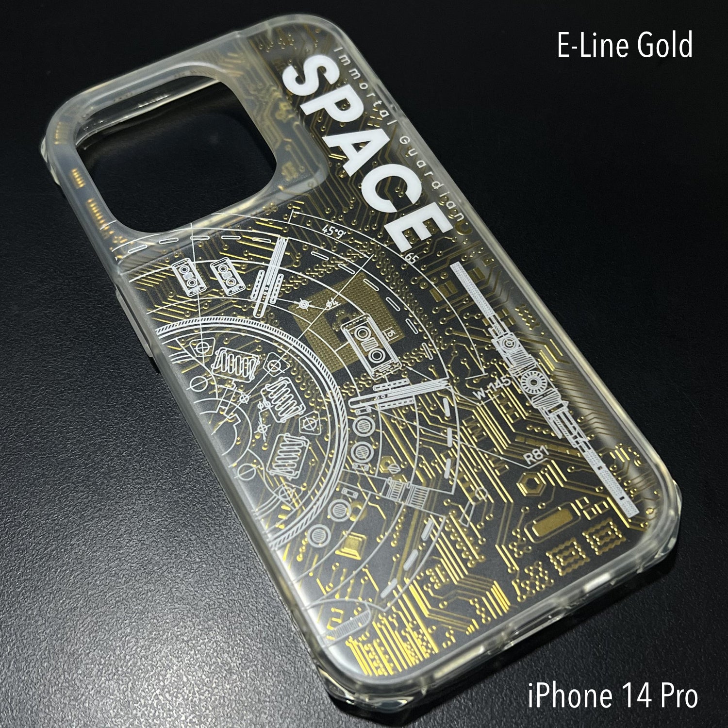 BUTTERCASE E-LINE Gold (iPhone 14 Pro) & E-Line Silver (iPhone 14 Plus)