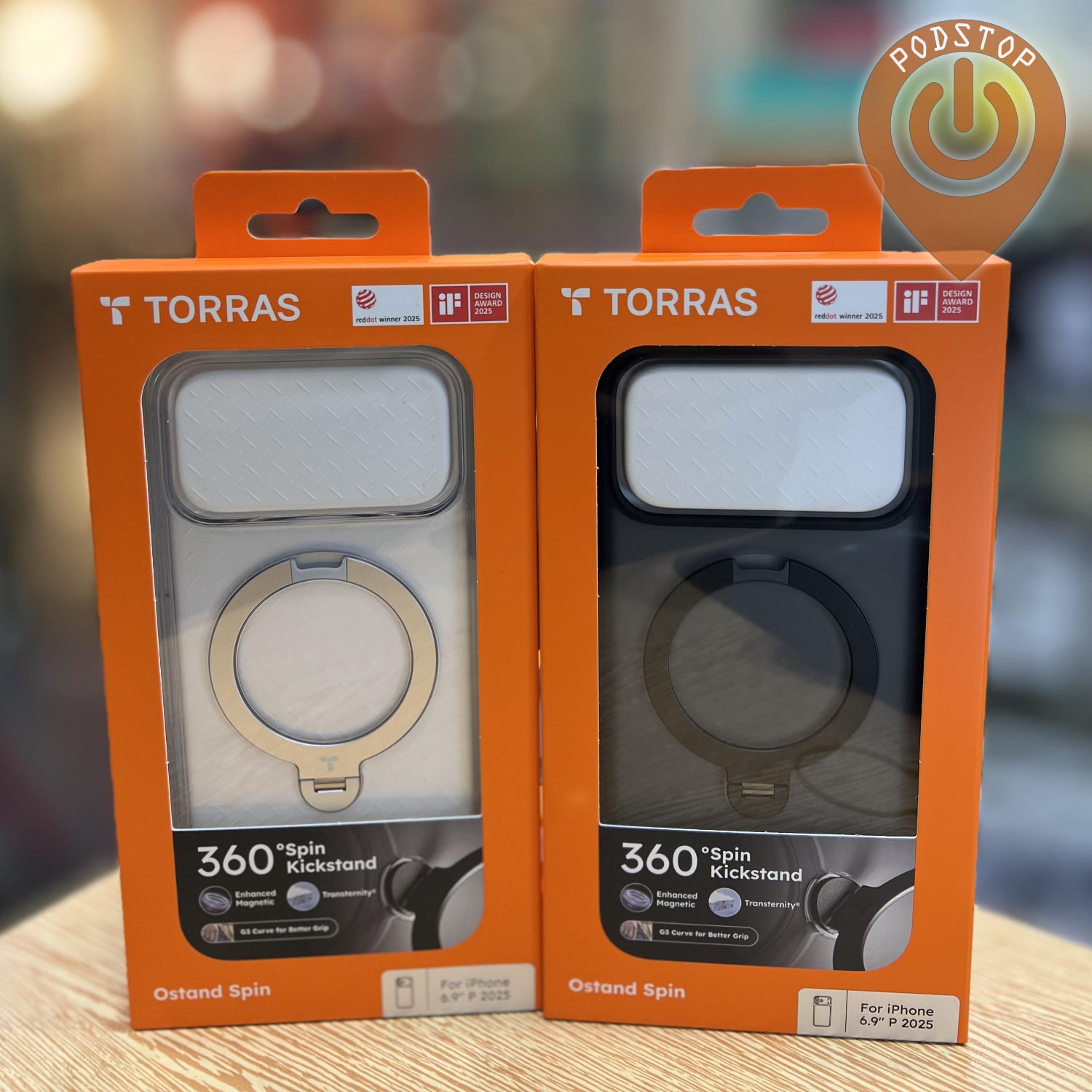 Torras Ostand Spin for iPhone 17 Pro & 17 Pro Max