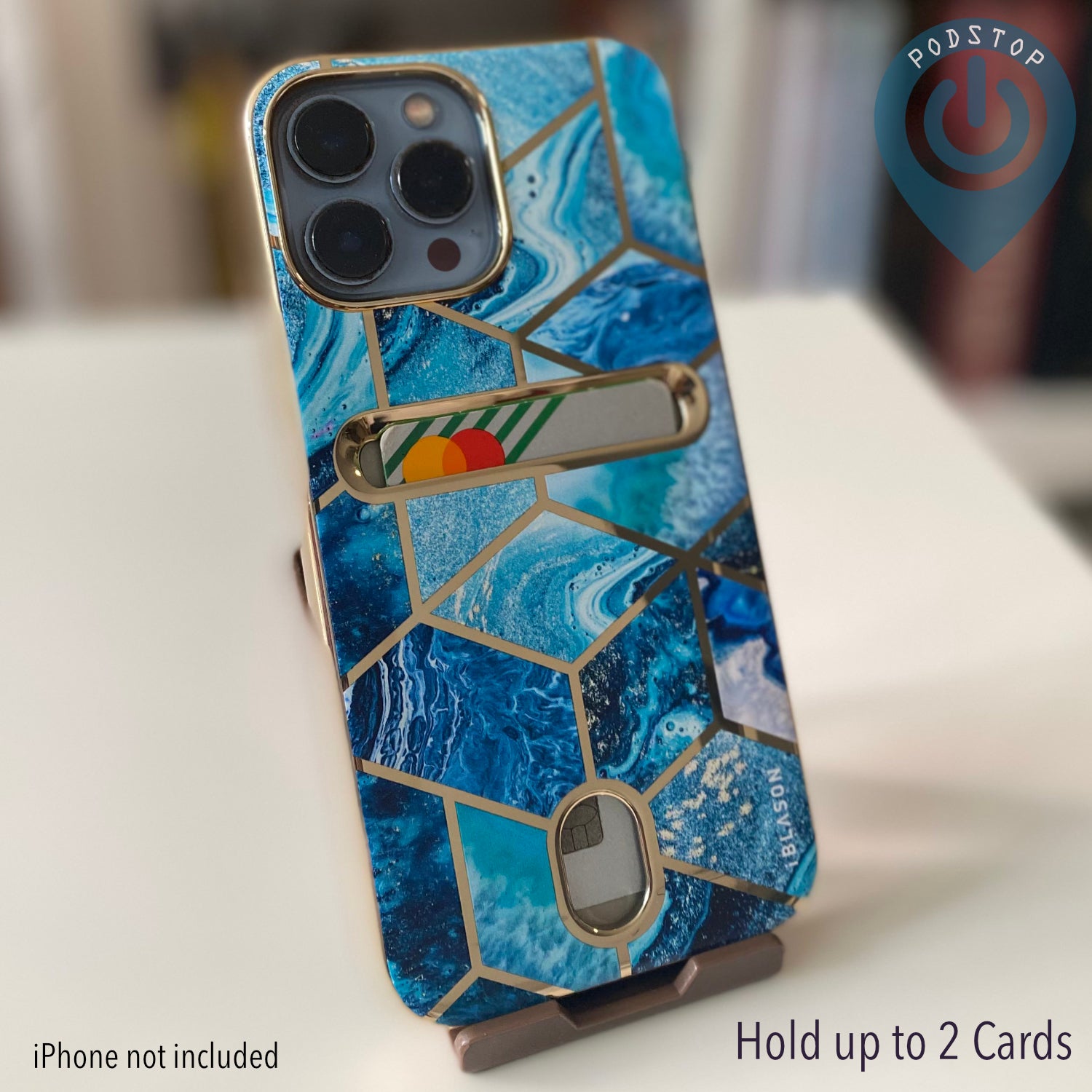 iBLASON COSMO CosCard Case for iPhone 13 / 13 Pro / 13 Pro Max (Ocean)