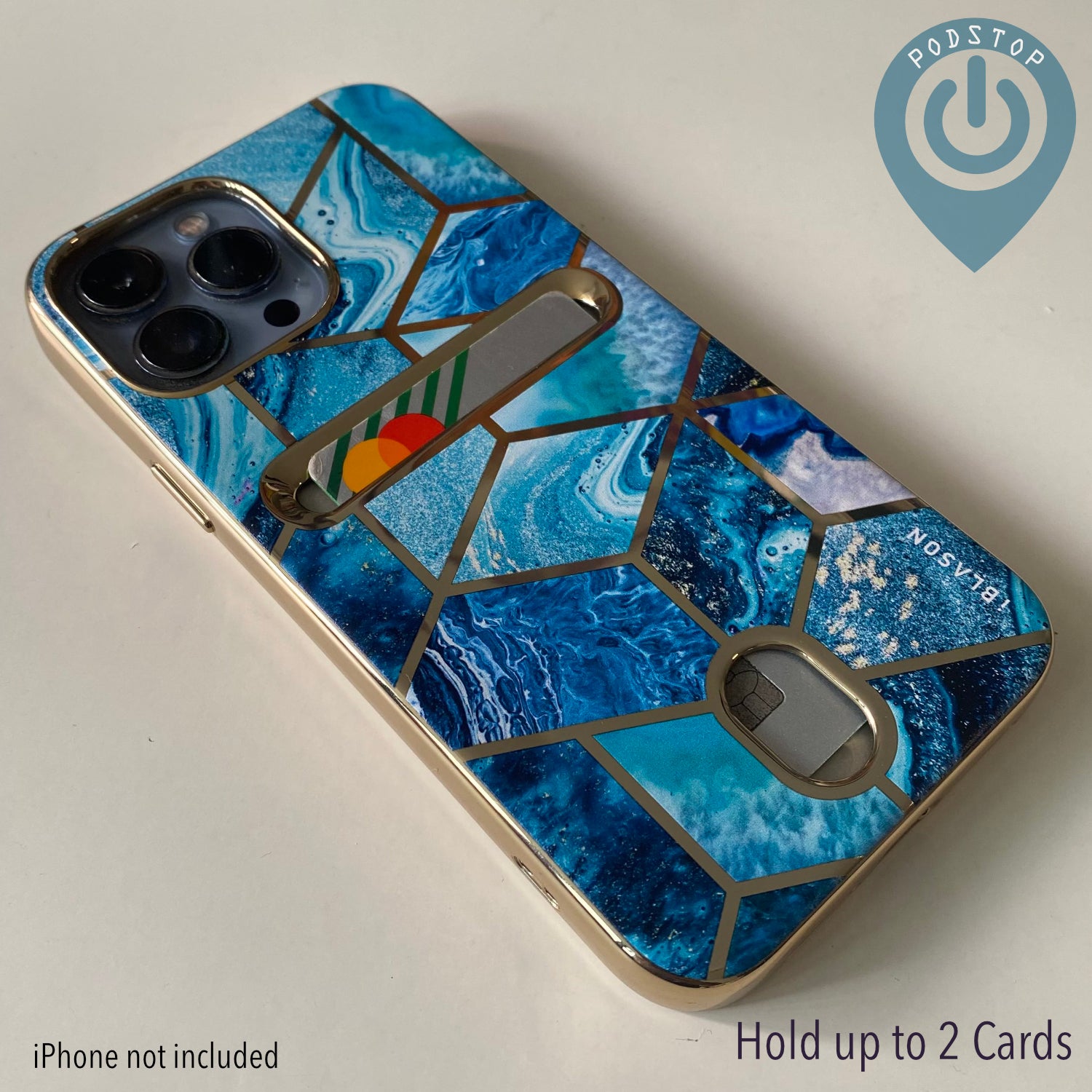 iBLASON COSMO CosCard Case for iPhone 13 / 13 Pro / 13 Pro Max (Ocean)