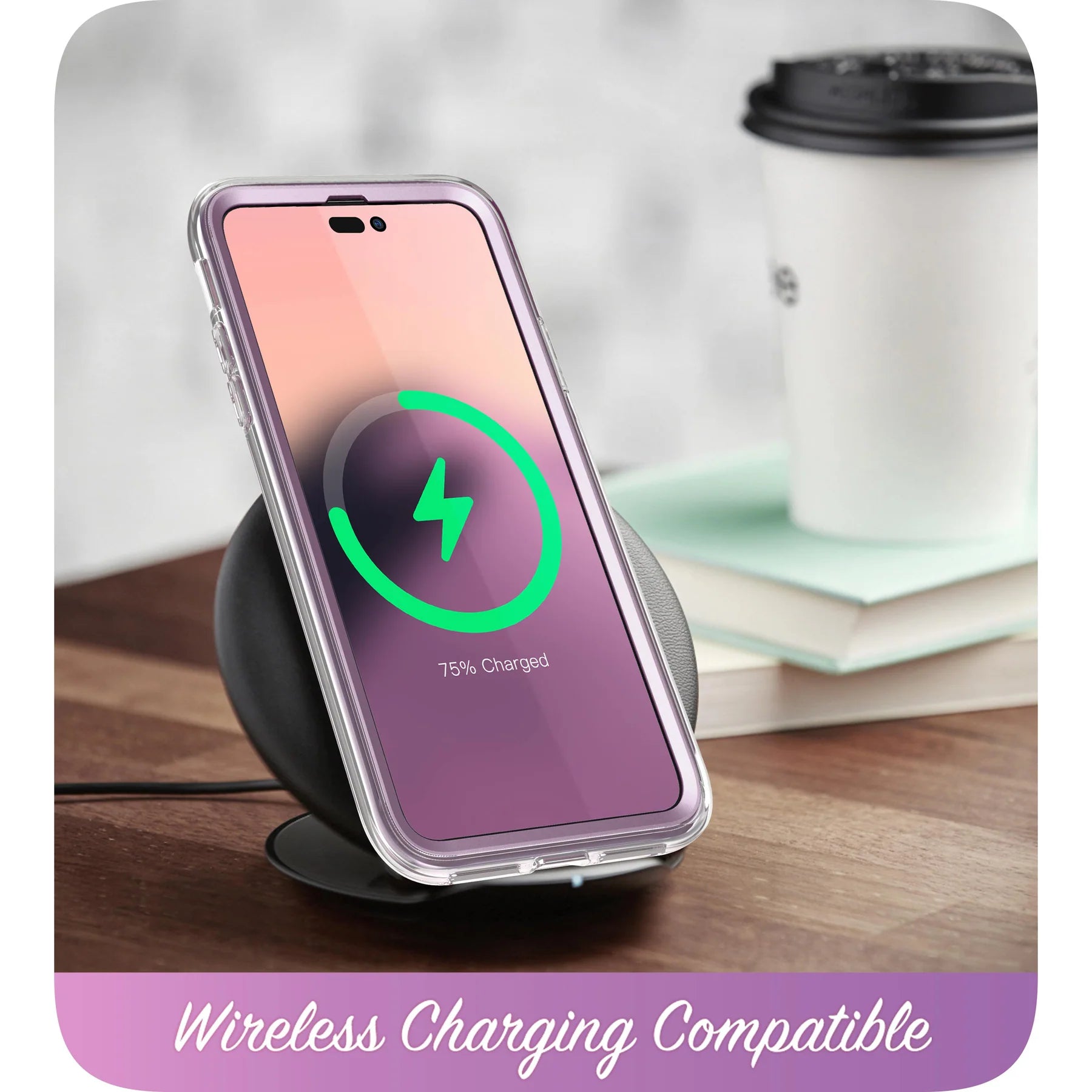 I-BLASON Cosmo Case for iPhone 14 Pro Max (Purple Fly)