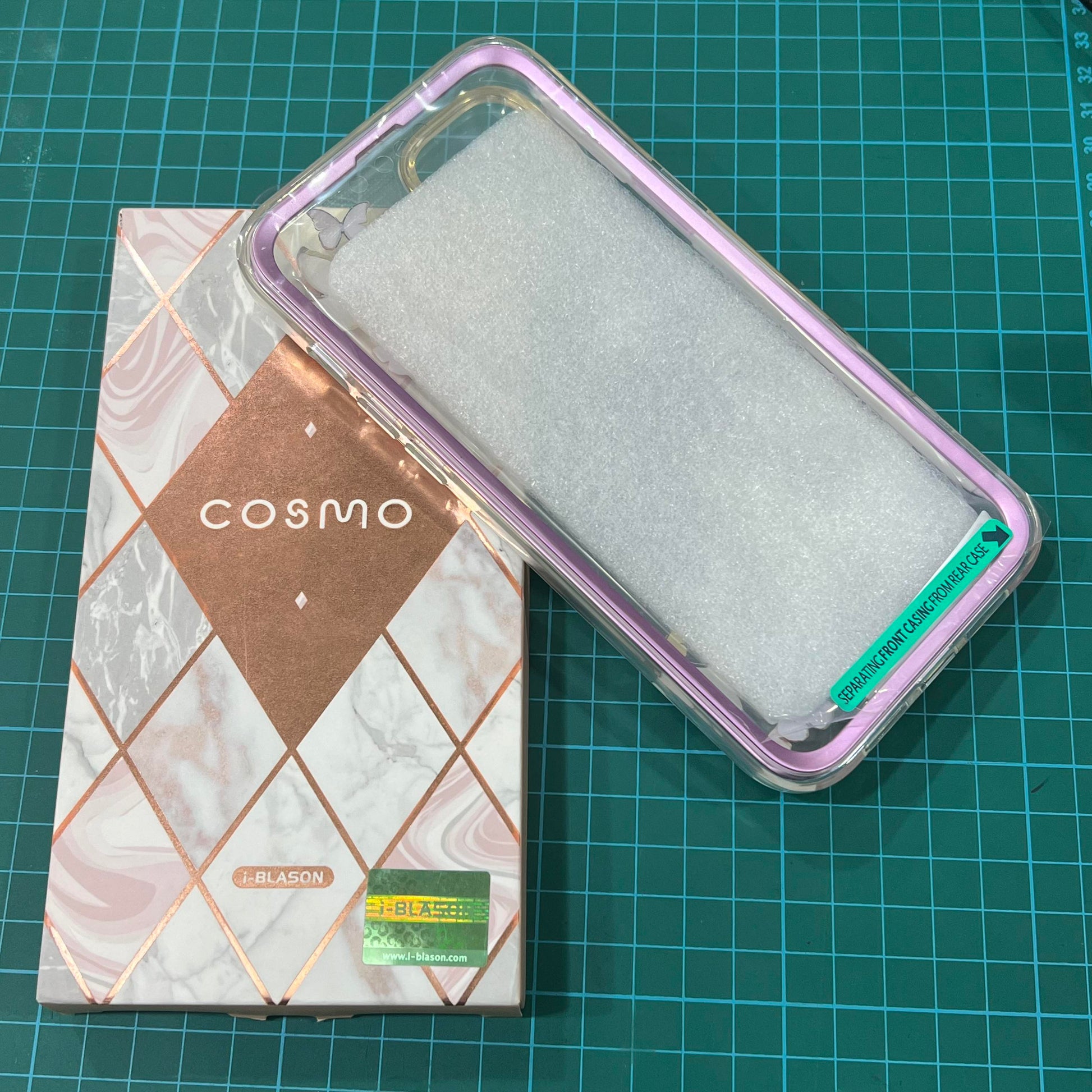 I-BLASON Cosmo Case for iPhone 14 Pro Max (Purple Fly)