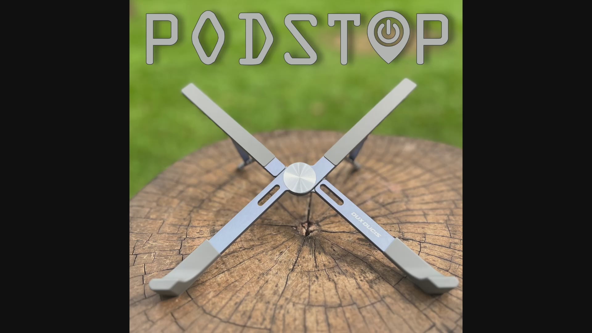 Foldable X Aluminium Laptop Stand
