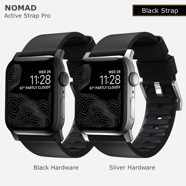 Nomad Active Strap Pro for Apple Watch (42/44mm) 2 Colors