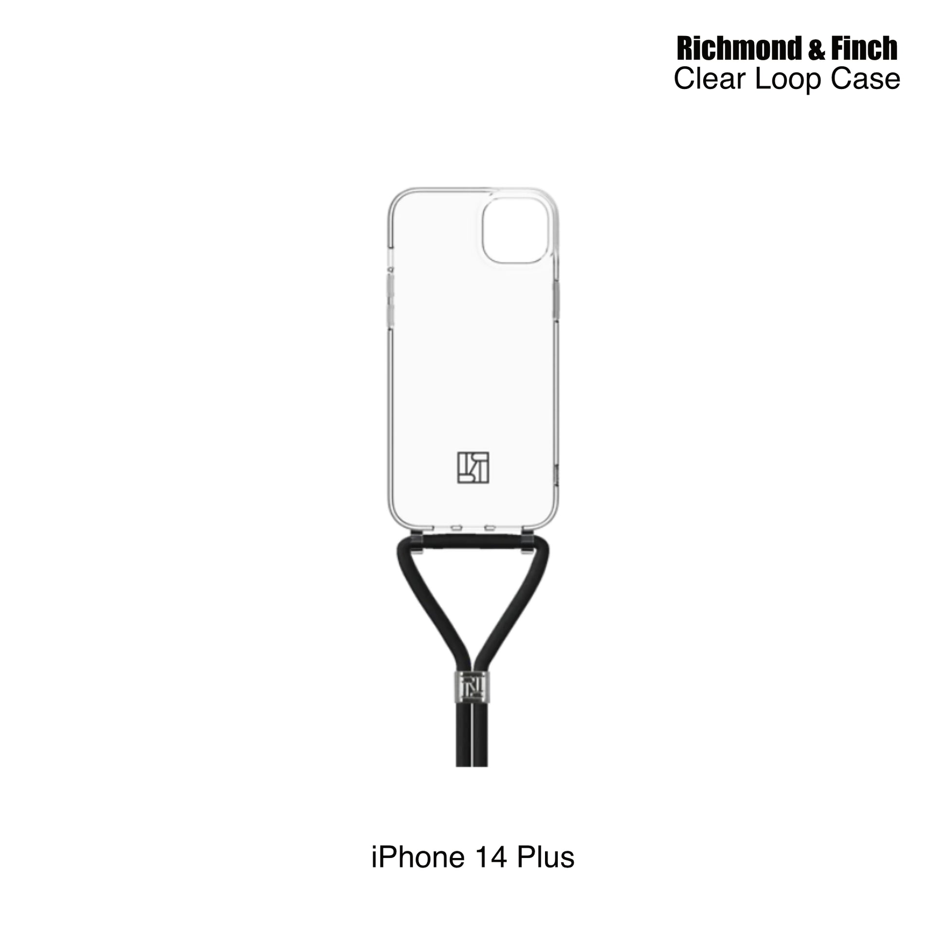 Richmond & Finch Clear Loop Case for iPhone 14 Pro/Plus/Pro Max