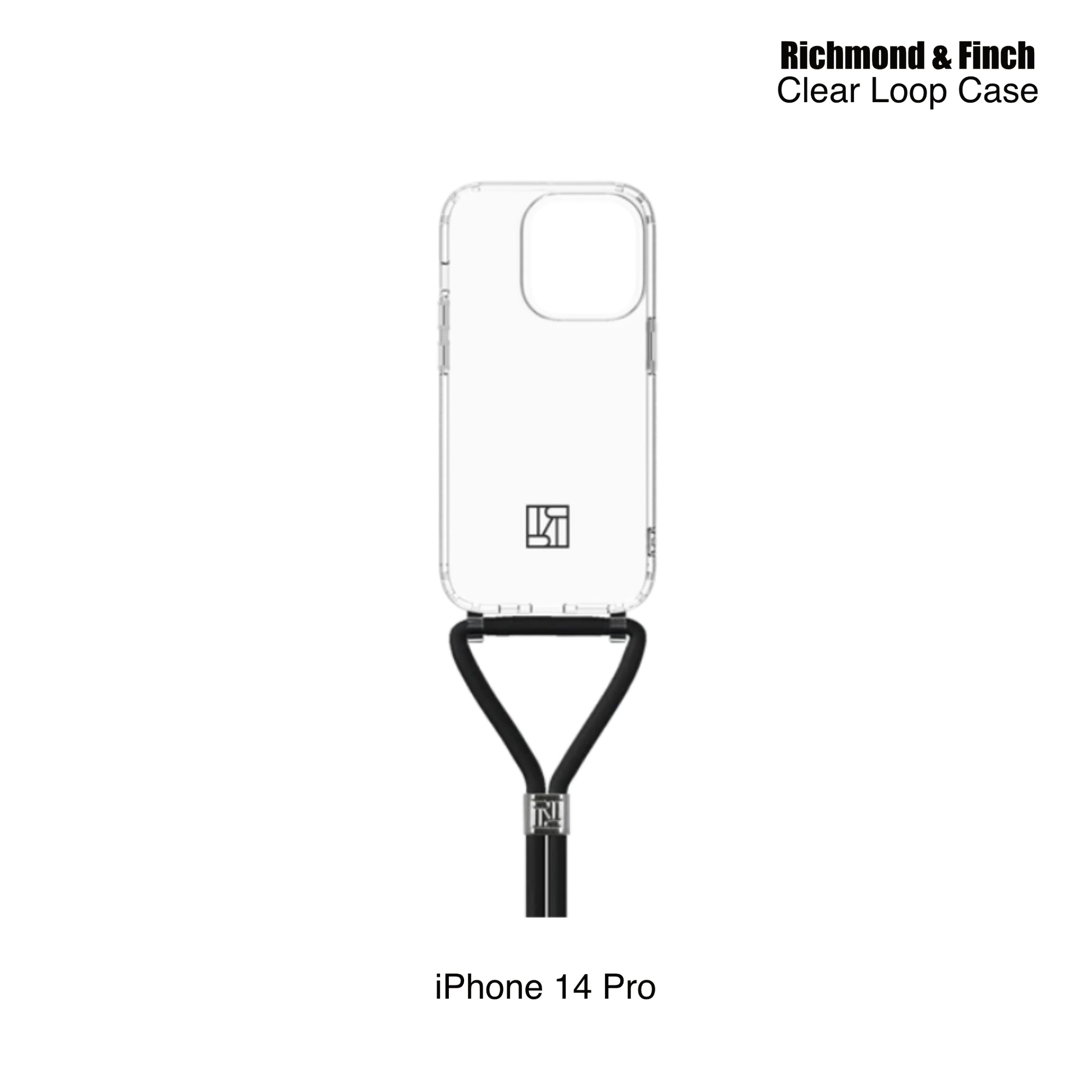 Richmond & Finch Clear Loop Case for iPhone 14 Pro/Plus/Pro Max