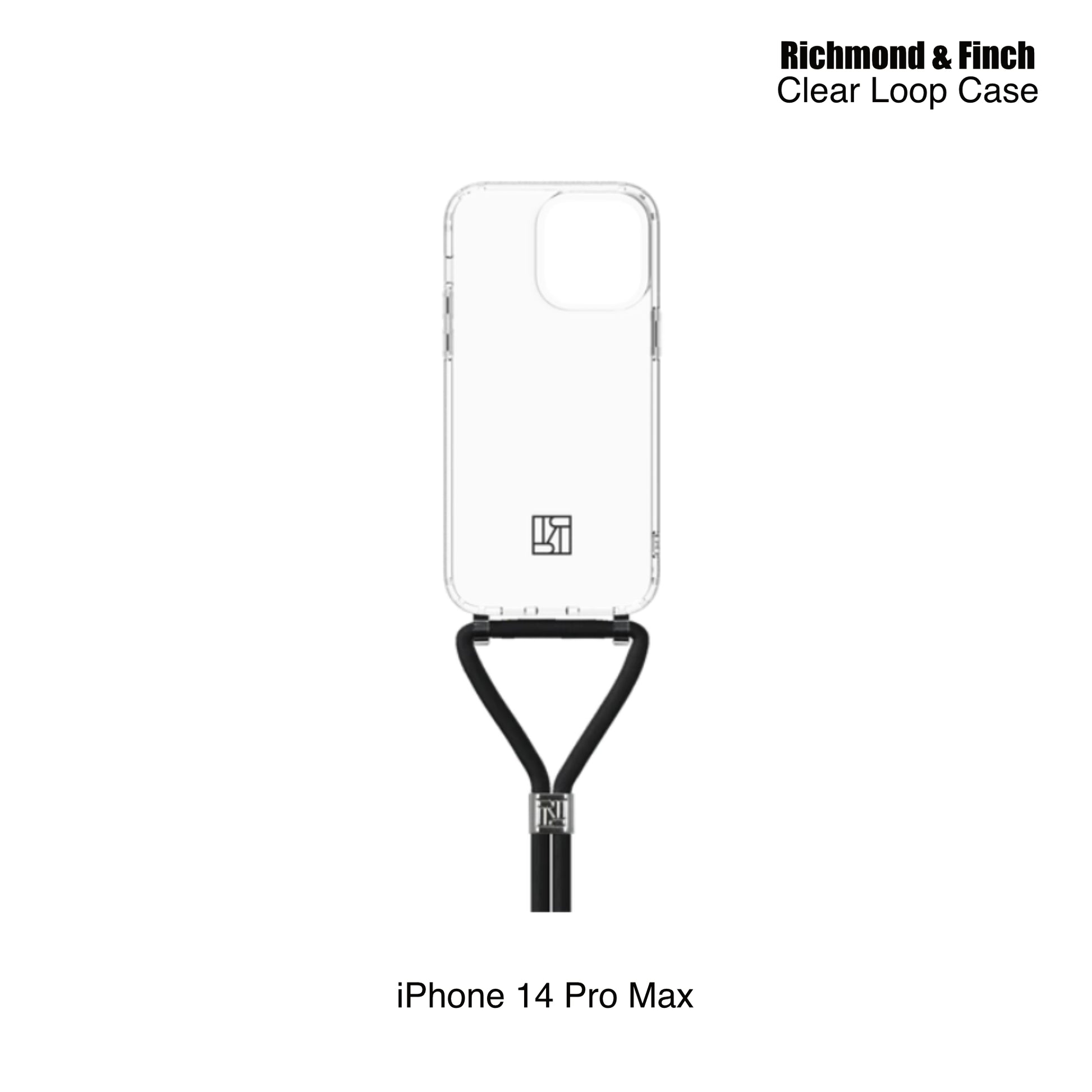 Richmond & Finch Clear Loop Case for iPhone 14 Pro/Plus/Pro Max