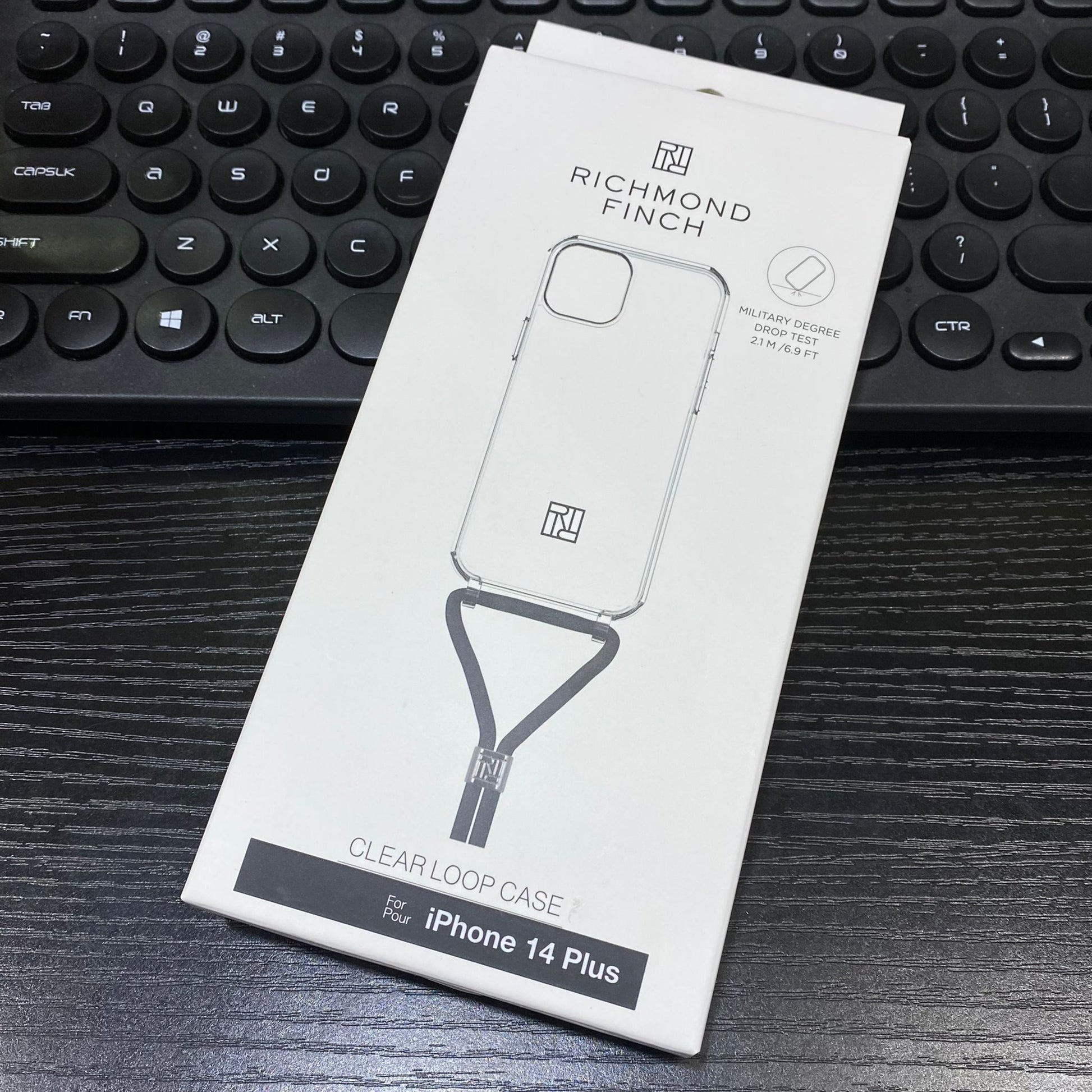 Richmond & Finch Clear Loop Case for iPhone 14 Pro/Plus/Pro Max