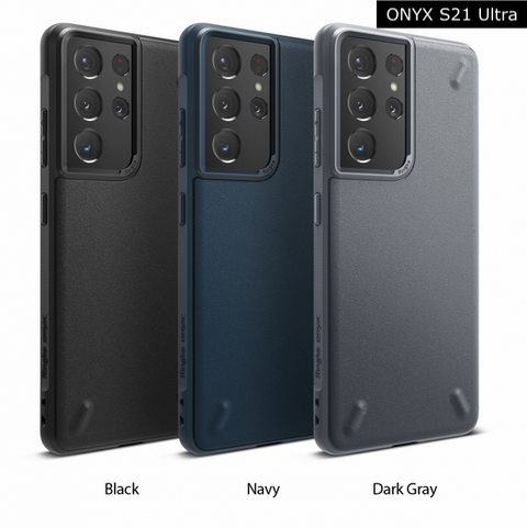 Ringke Onyx Case for S21 / S21+ / S21 Ultra (Black / Dark Gray / Navy)