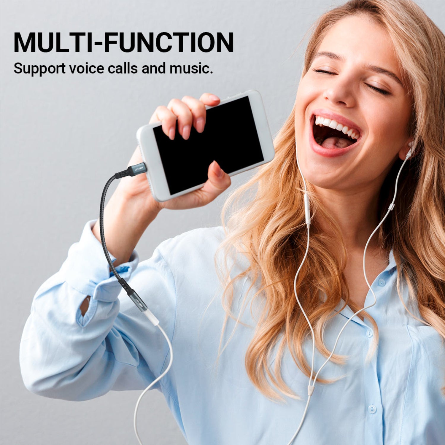 ACEFAST USB-C to 3.5mm Jack Music Decoder