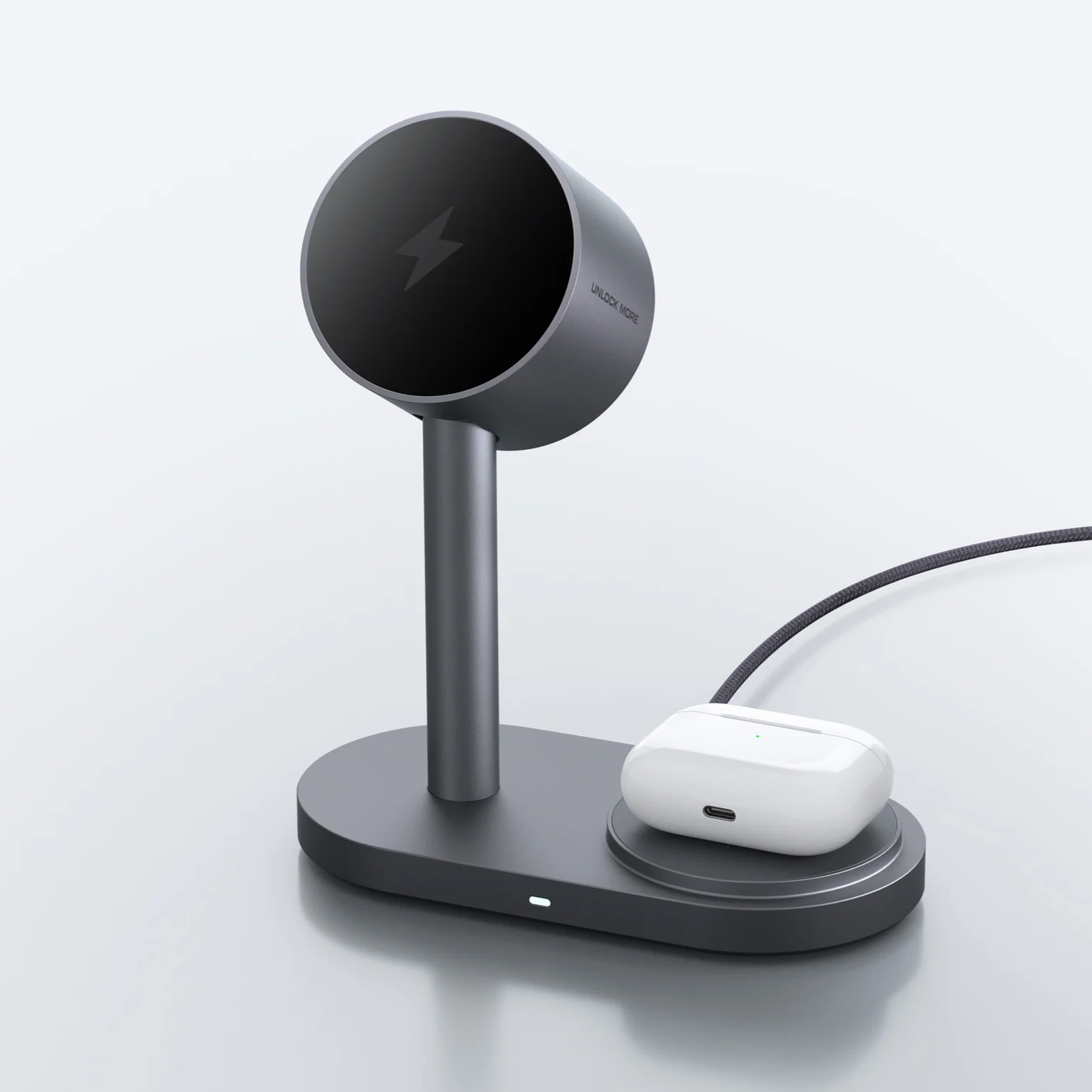 AUKEY MagFusion 2X 2 in 1 Qi 2.2 25W Wireless Fast Charger