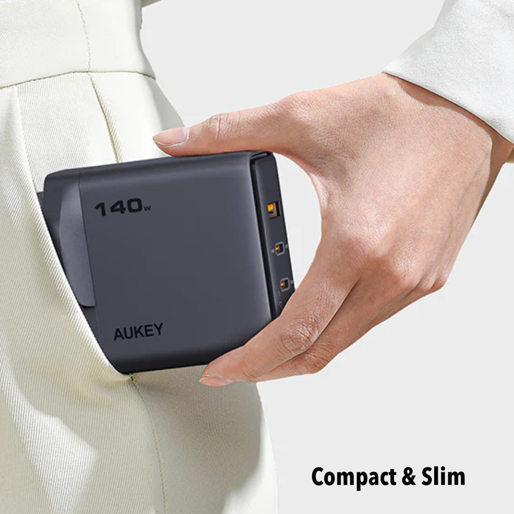 AUKEY Comet Mix 4 140W Wall Charger (2 Years Warranty)
