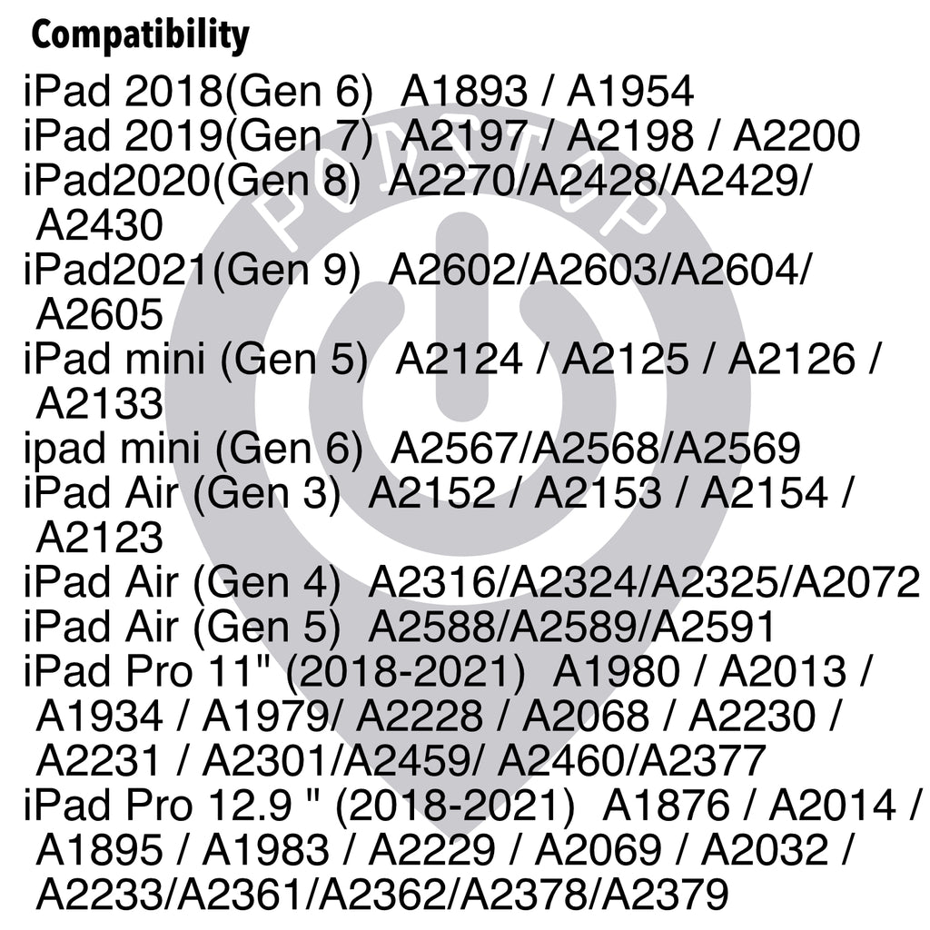 iPad Compatible Pencil Stylus (Palm Rejection/Tilt Angle Sensing)