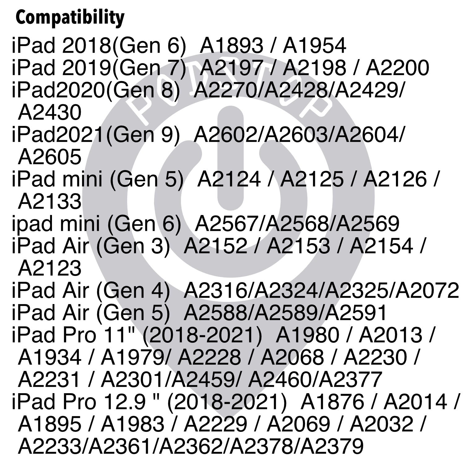 iPad Compatible Pencil Stylus (Palm Rejection/Tilt Angle Sensing)