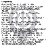 iPad Compatible Pencil Stylus (Palm Rejection/Tilt Angle Sensing)