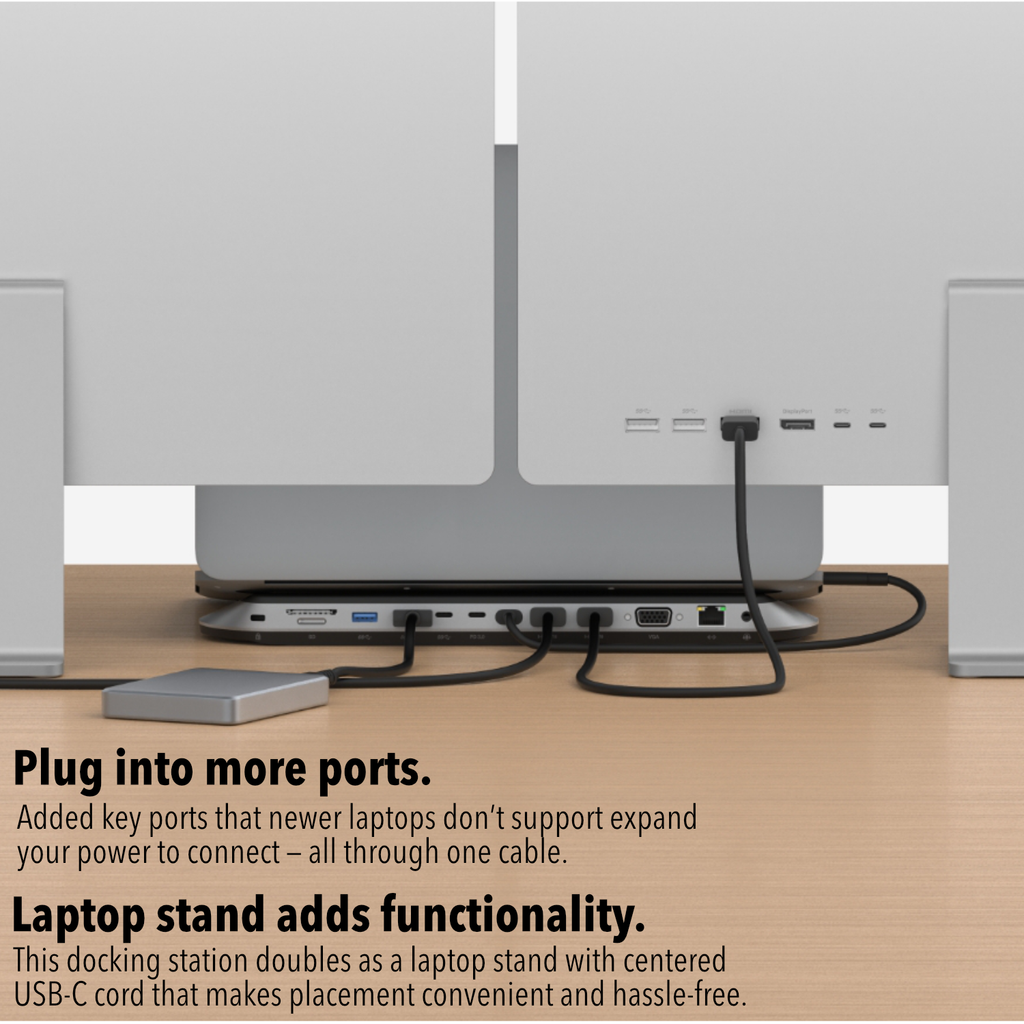 BELKIN Connect Universal USB-C 11-in-1 Pro Doc (Connect up to Triple Monitors) Windows & AppleOS