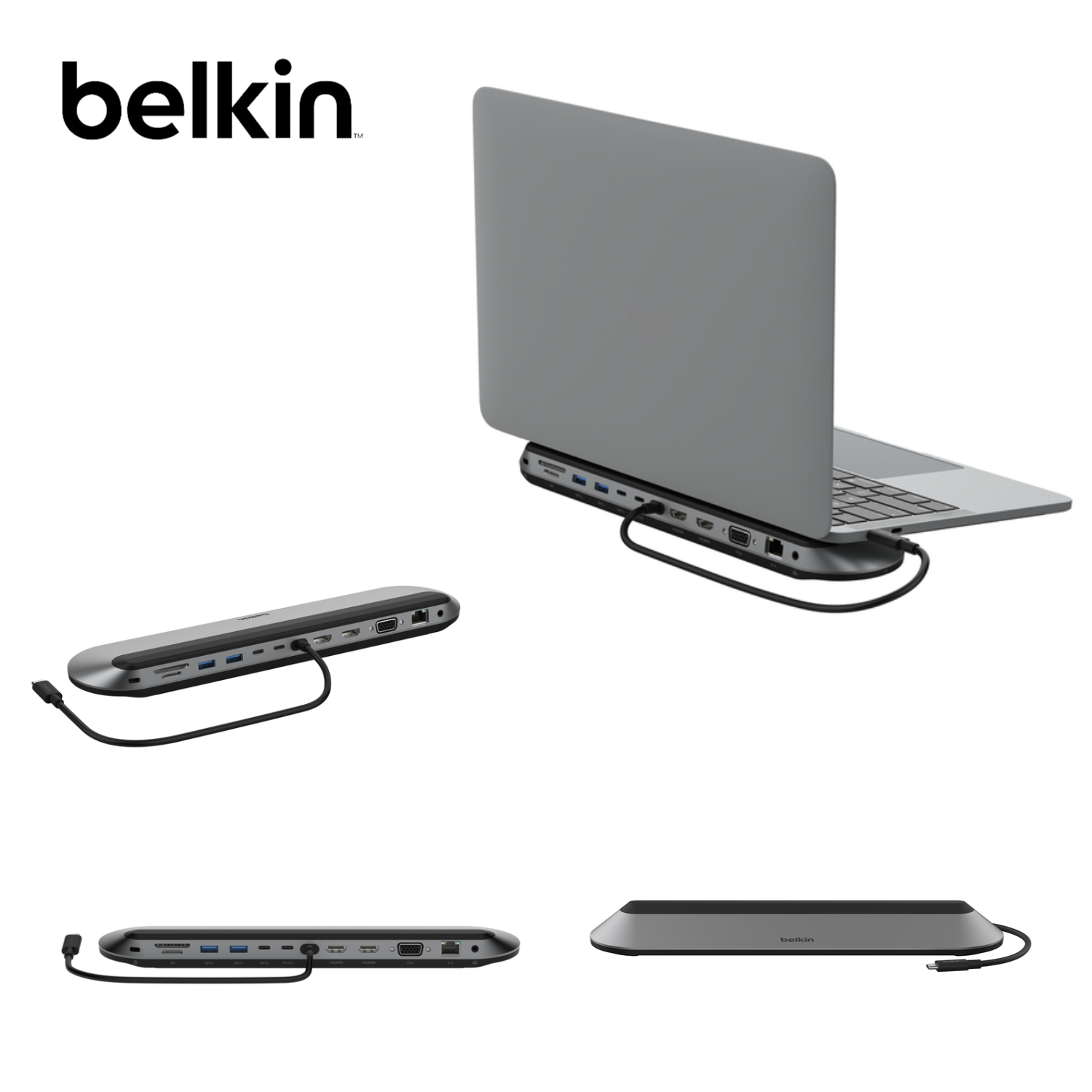 BELKIN Connect Universal USB-C 11-in-1 Pro Doc (Connect up to Triple Monitors) Windows & AppleOS