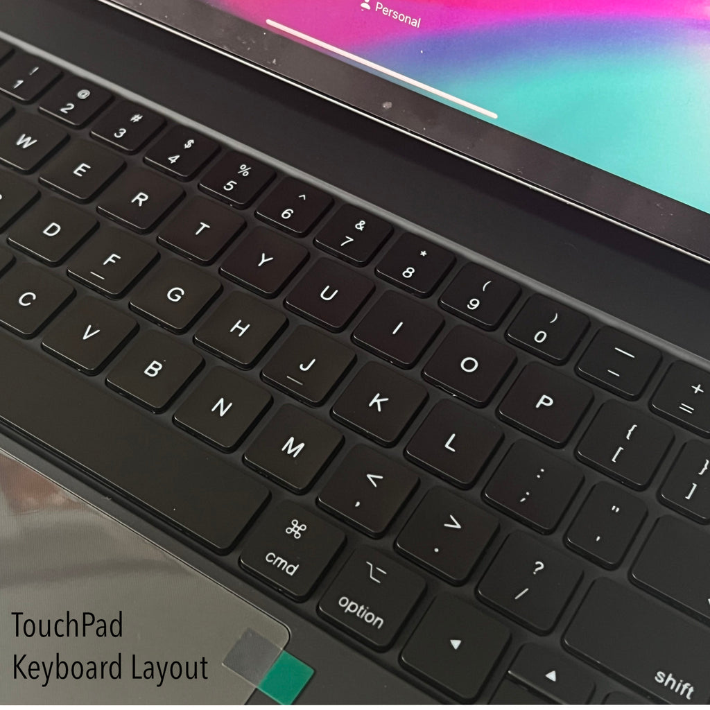 [NEW MODEL] BT Backlit Touchpad Magic Keyboard iPad Pro 11" (Gen 1/2/3/4), iPad Air 4/5/6 (10.9"/11")