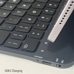 [NEW MODEL] BT Backlit Touchpad Magic Keyboard for iPad Pro 11" (Gen 1/2/3/4), iPad Air 4/5 (10.9") Air 11" M2 2024, M3