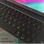 [NEW MODEL] BT Backlit Touchpad Magic Keyboard for iPad Pro 11" (Gen 1/2/3/4), iPad Air 4/5 (10.9") Air 11" M2 2024, M3